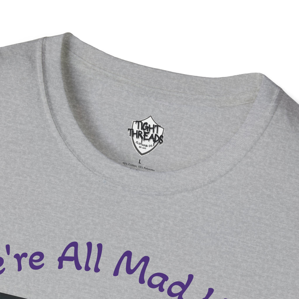 Alice in Wonderland T-Shirt, Funny Tee, Gifts for Book Lovers, Quirky Apparel