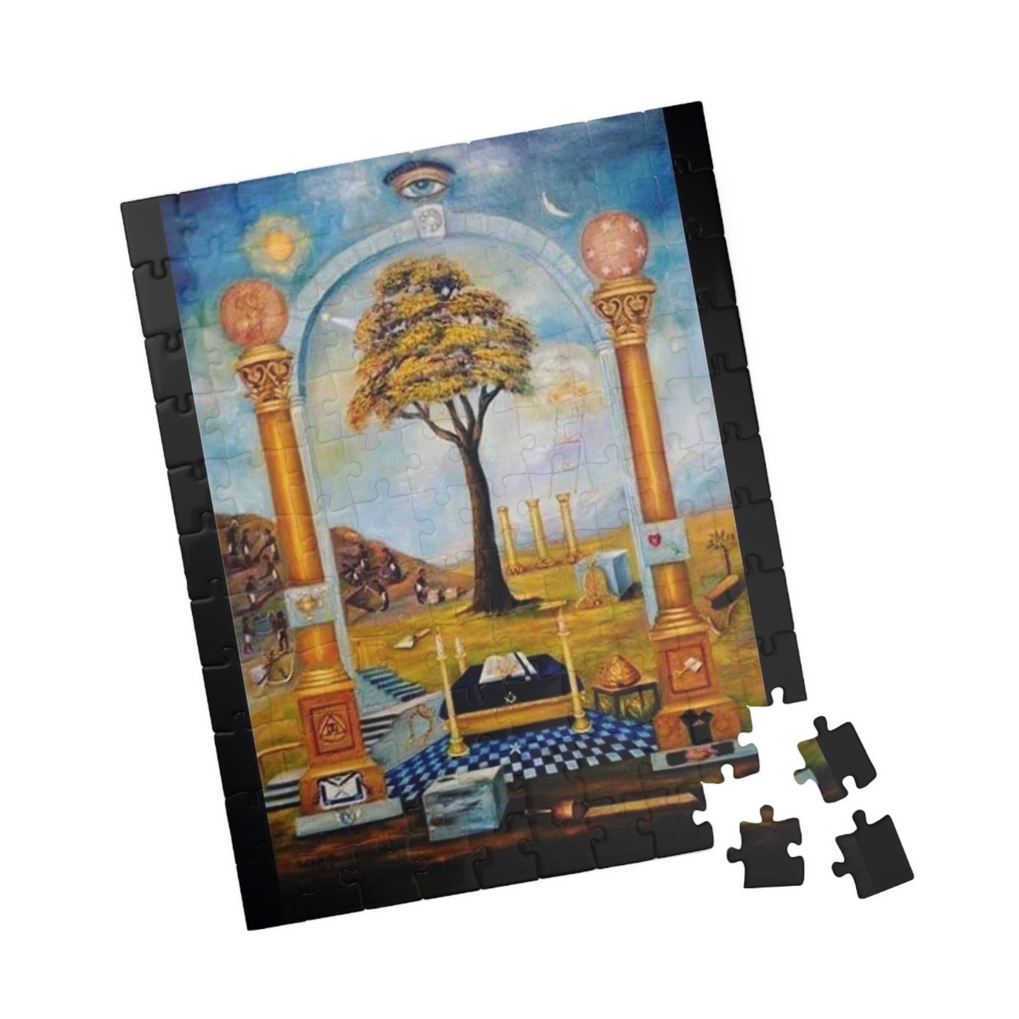 Journeyman Initiation Puzzle 110, 252, 520, 1014 piece