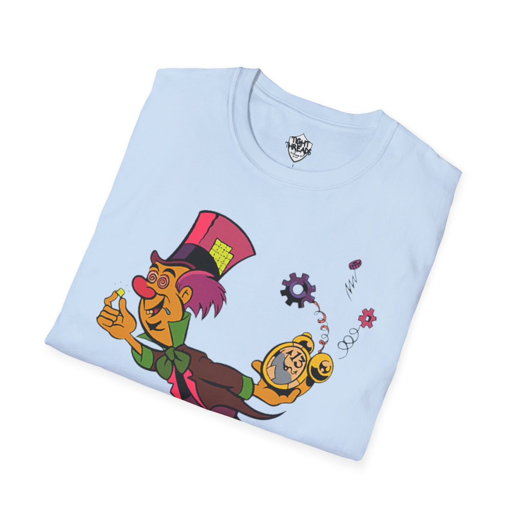 Mad Hatter Tea Party T-Shirt, Alice in Wonderland Shirt, Fun Unisex Tee, Playful Gift for Fans, Casual Wear