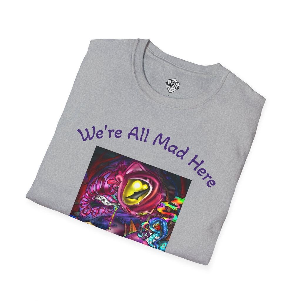 Alice in Wonderland T-Shirt, Funny Tee, Gifts for Book Lovers, Quirky Apparel