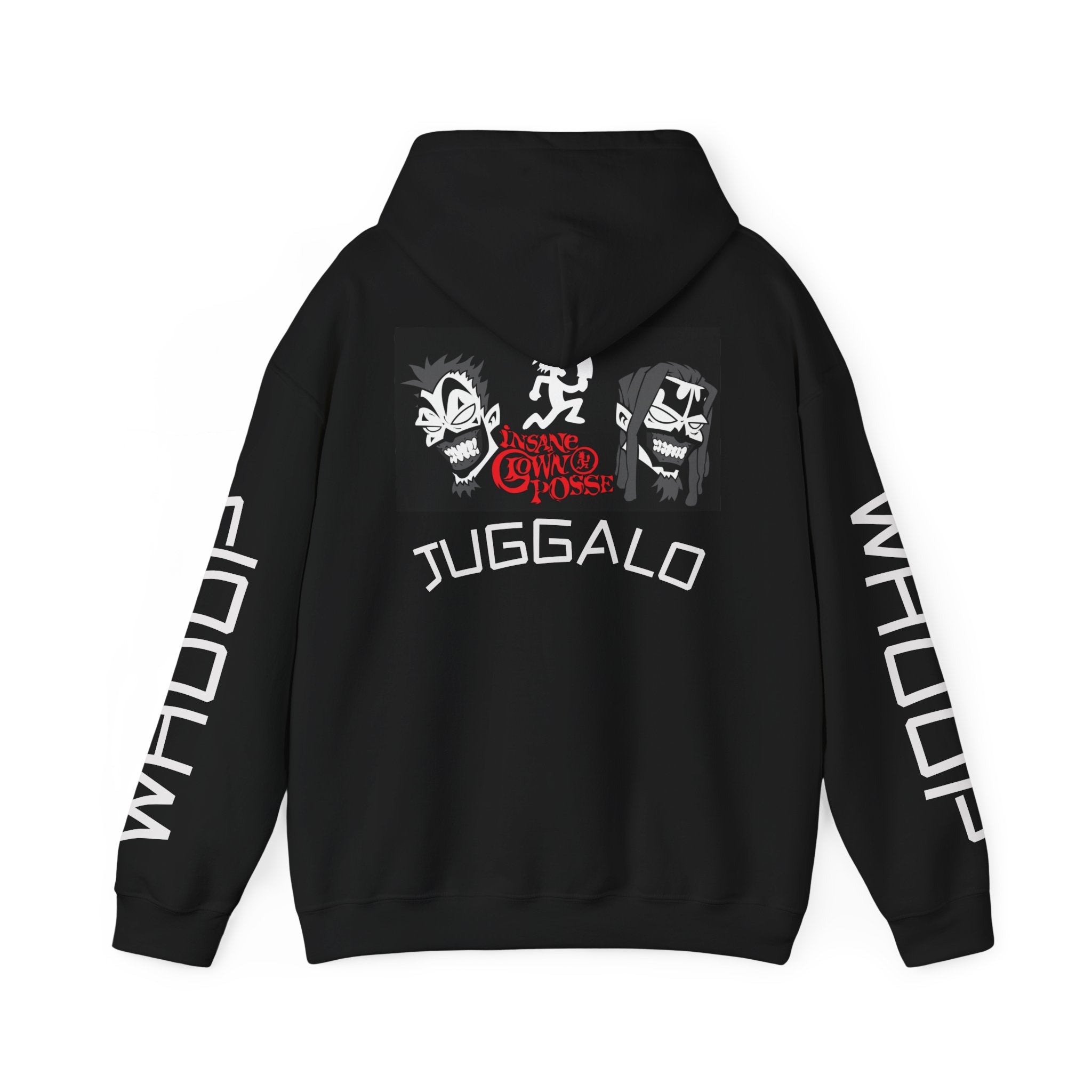 Juggalo Hoodie | Whoop Whoop sleeve graphic, Insane Clown Posse art