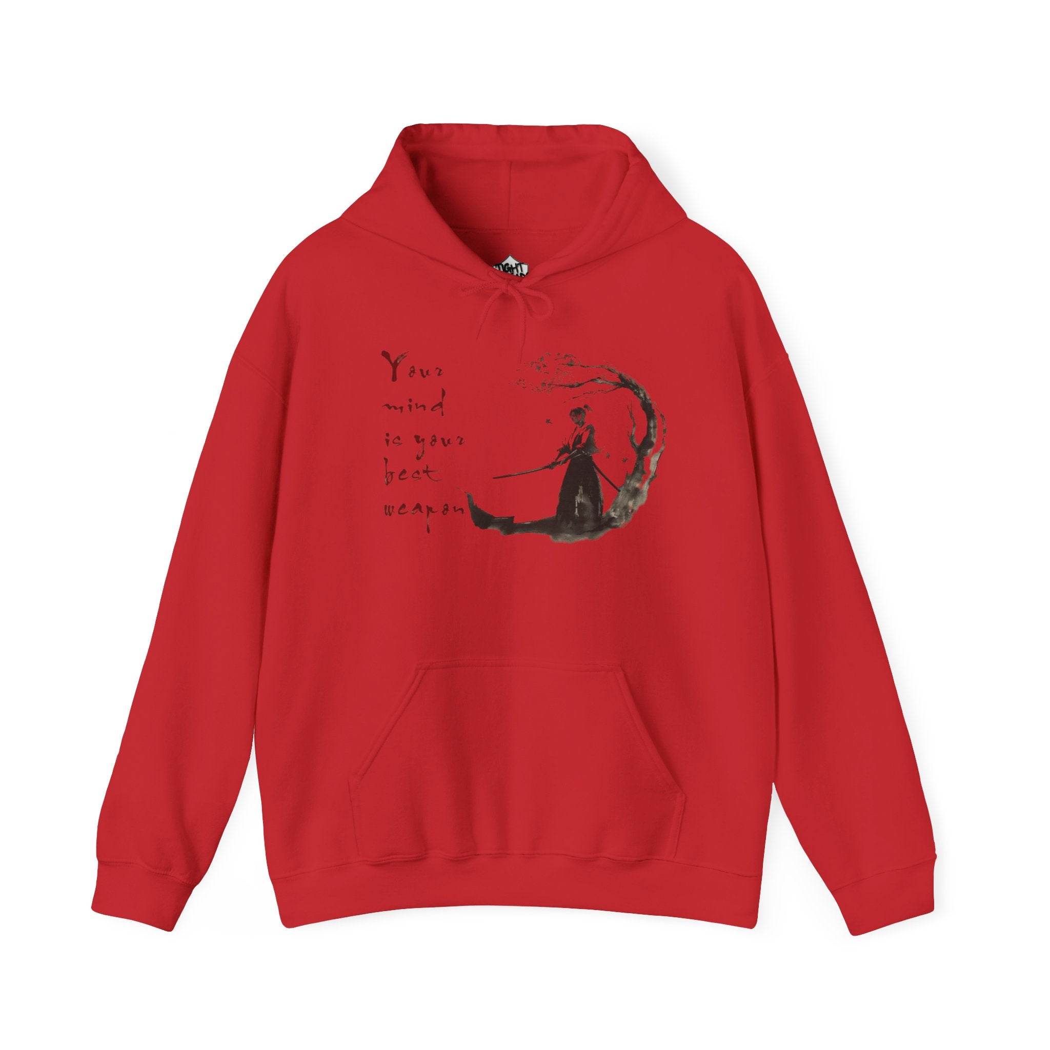 Dreamy Unisex Hoodie: 'Your Mind is Your Best Weapon', Cozy Layer for Relaxation, Perfect for Gifts, All Seasons, Adorned with Art, Unisex