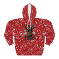 Cool Beans Red Bandana Hoodie