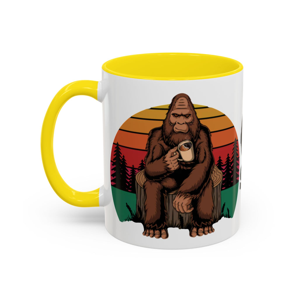Gone Squatchin Bigfoot Coffee Mug | Accent 11oz 15oz