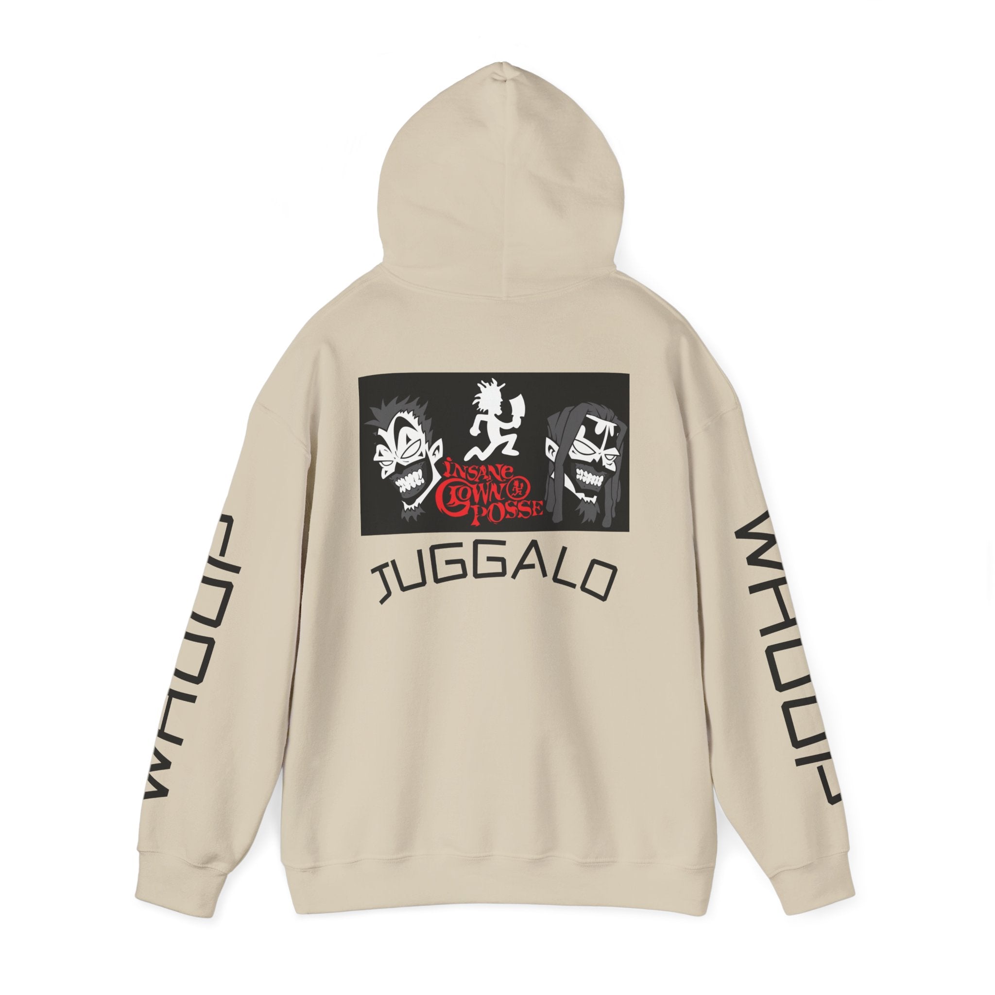 Juggalo Hoodie | Whoop Whoop sleeve graphic, Insane Clown Posse art