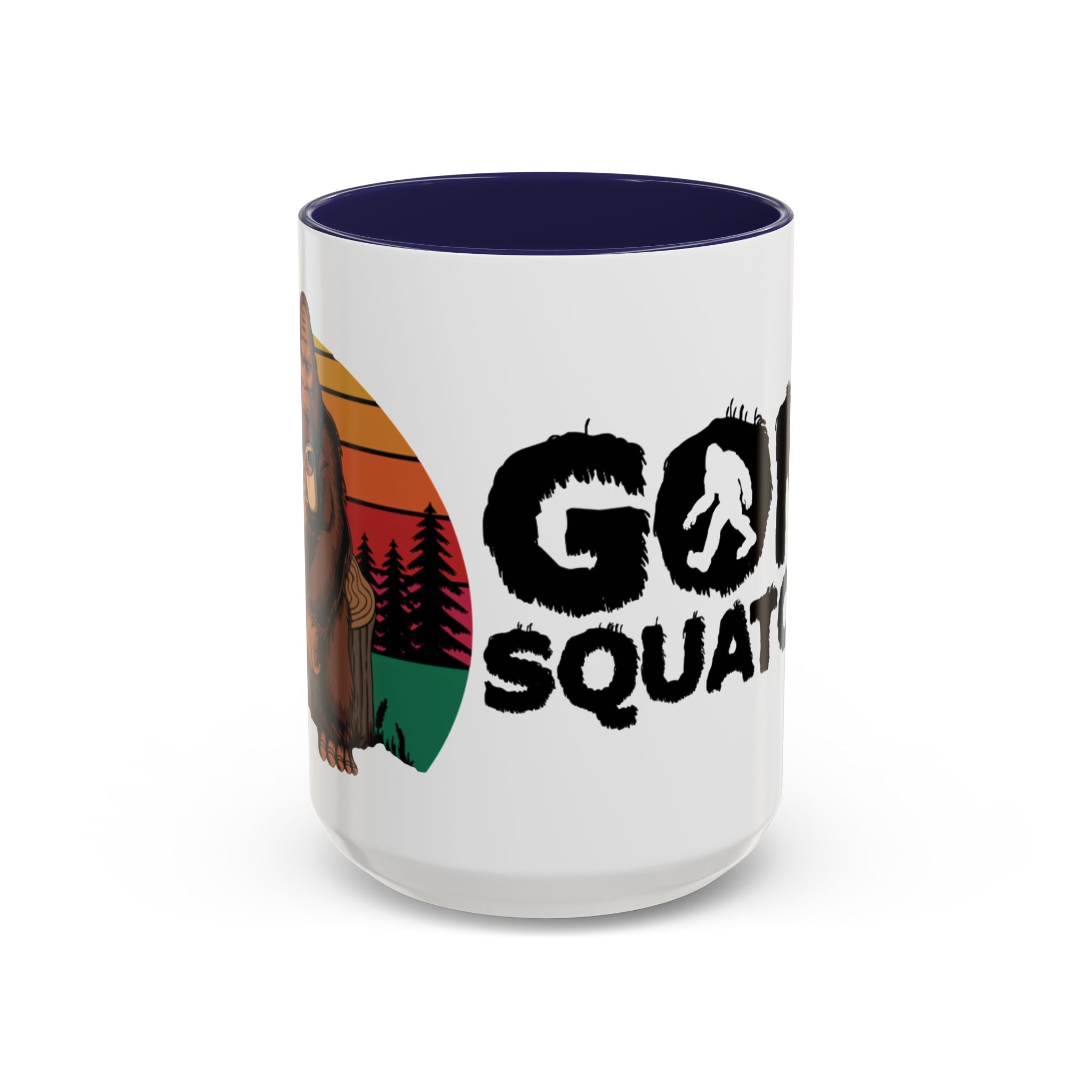 Gone Squatchin Bigfoot Coffee Mug | Accent 11oz 15oz