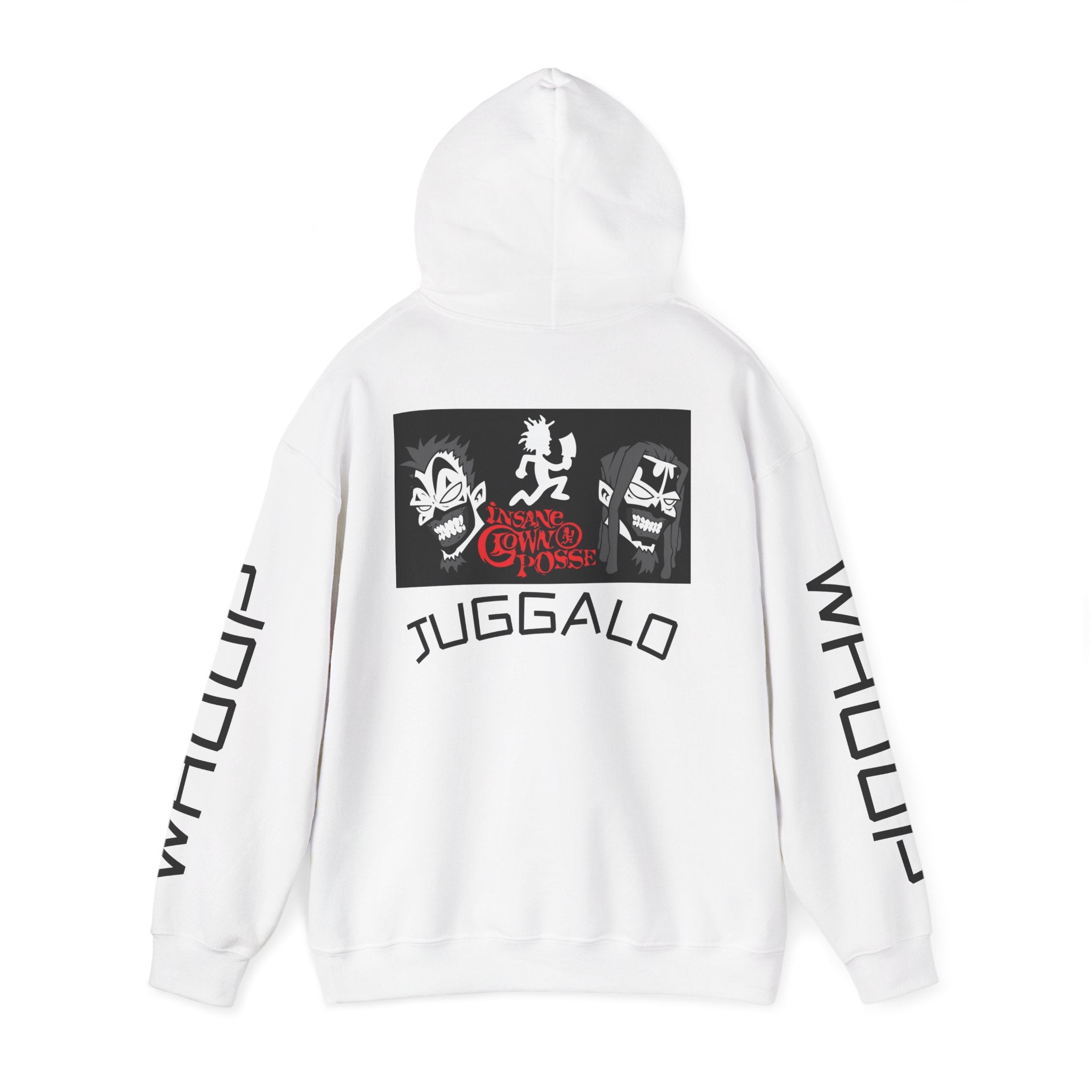 Juggalo Hoodie | Whoop Whoop sleeve graphic, Insane Clown Posse art