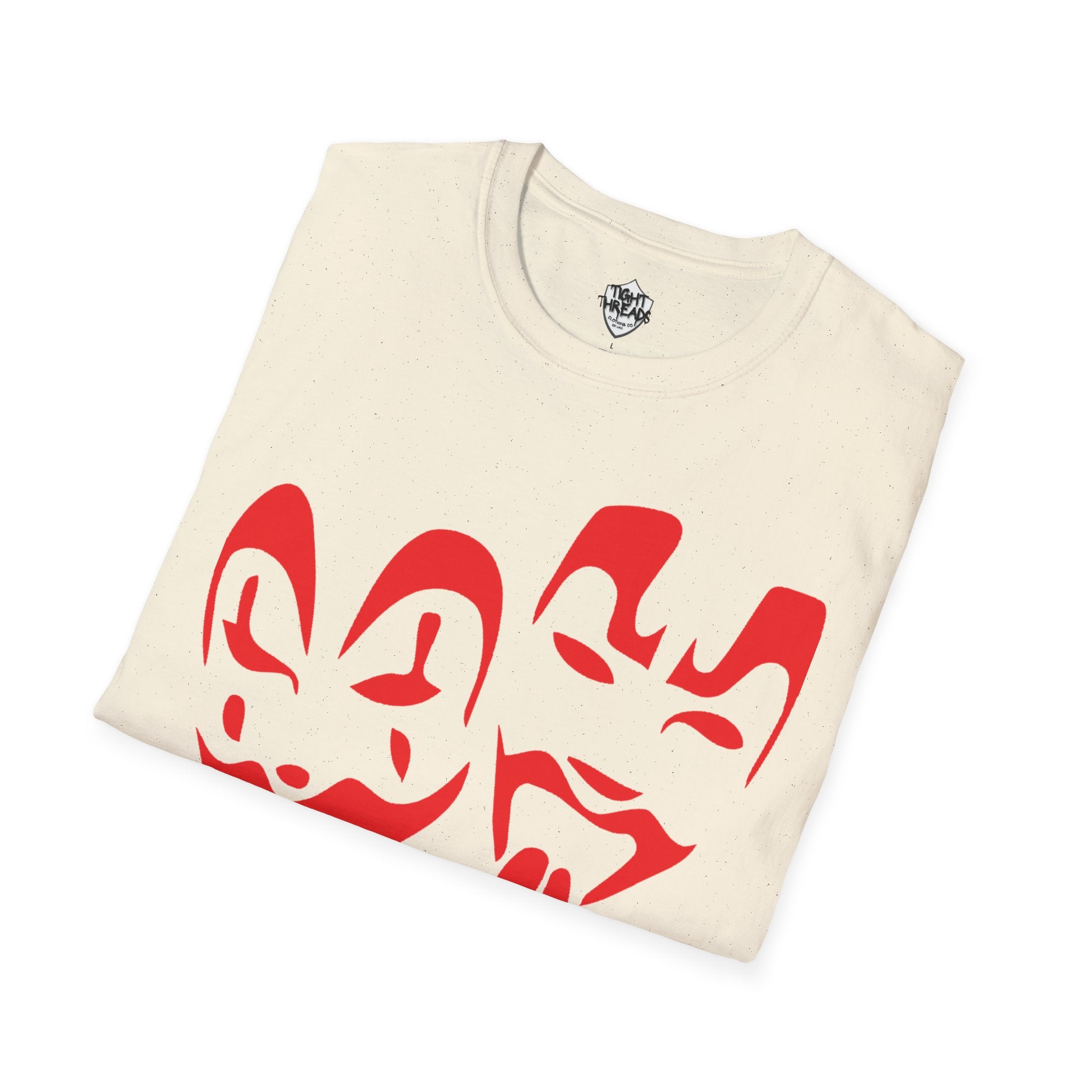 Red Juggalo Faces T-Shirt | Clown Theater Graphic