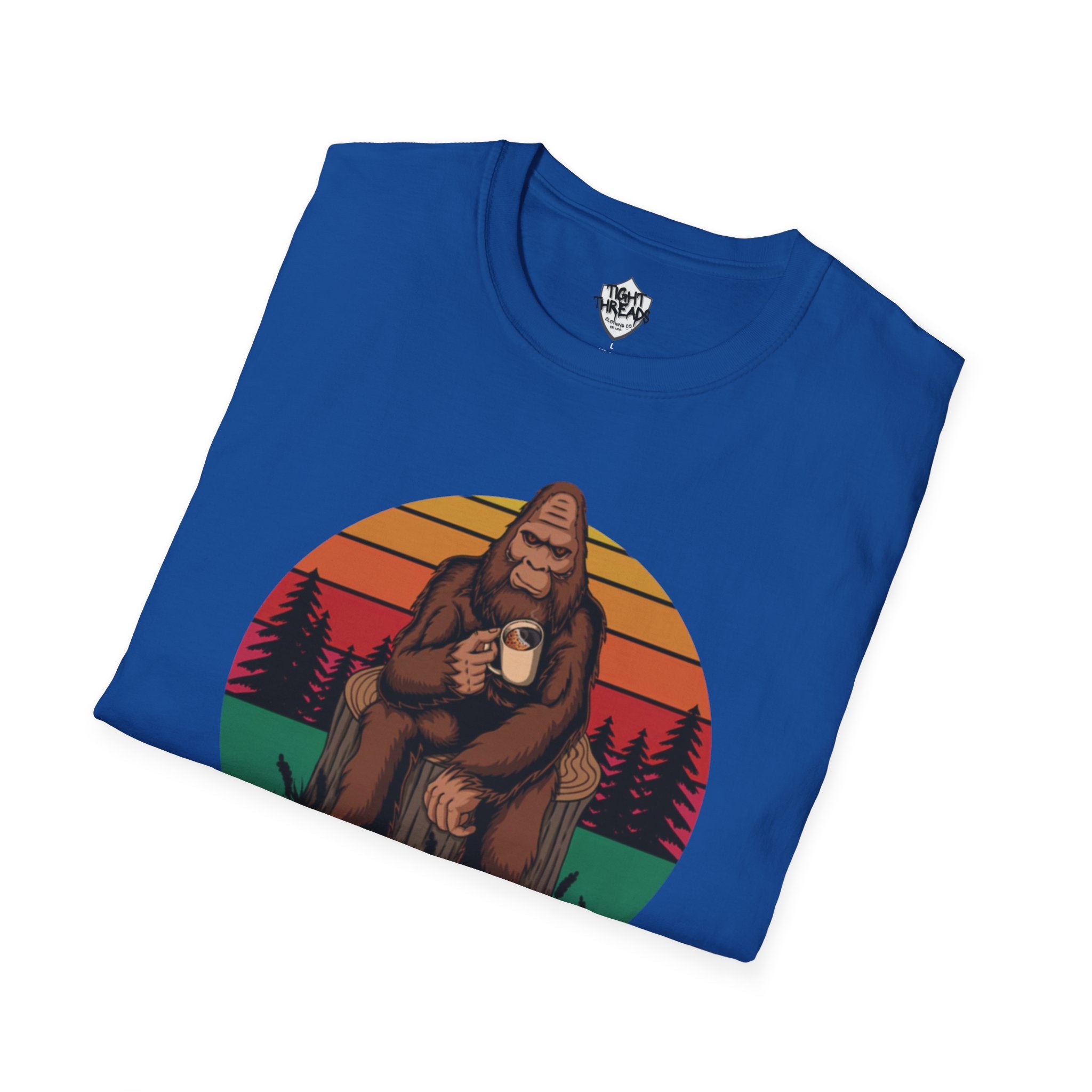 Gone Squatchin Sasquatch T-Shirt | Bigfoot Camping Graphic Tee