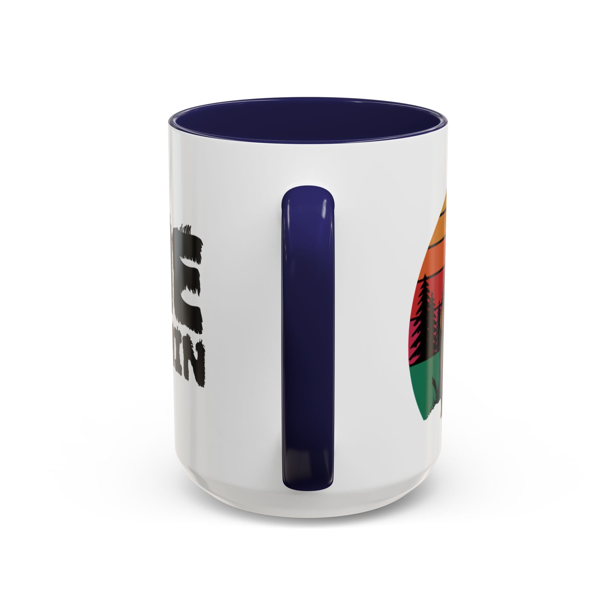 Gone Squatchin Bigfoot Coffee Mug | Accent 11oz 15oz