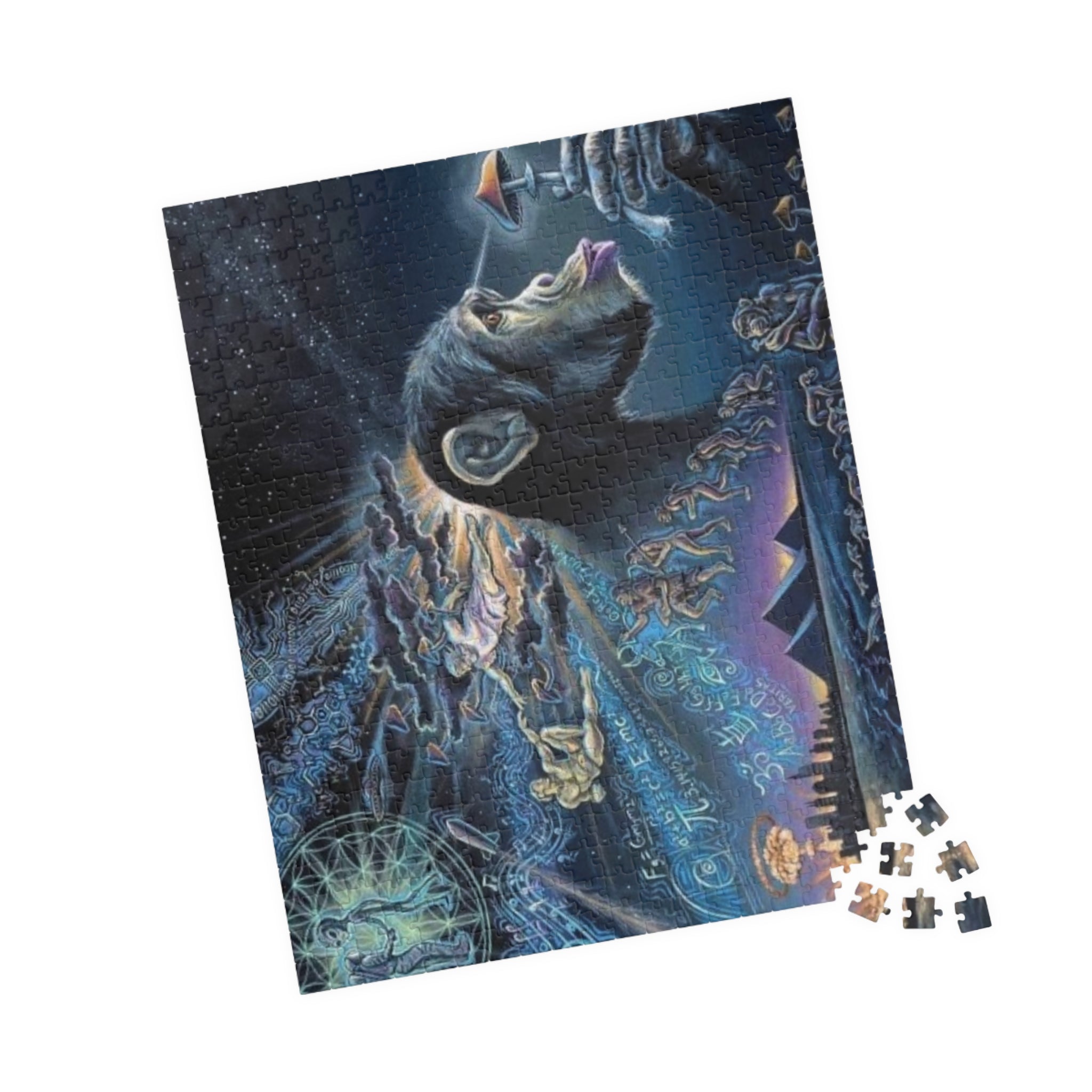 Surreal Chimp with Cocktail Puzzle | 520-1014 Piece Jigsaw