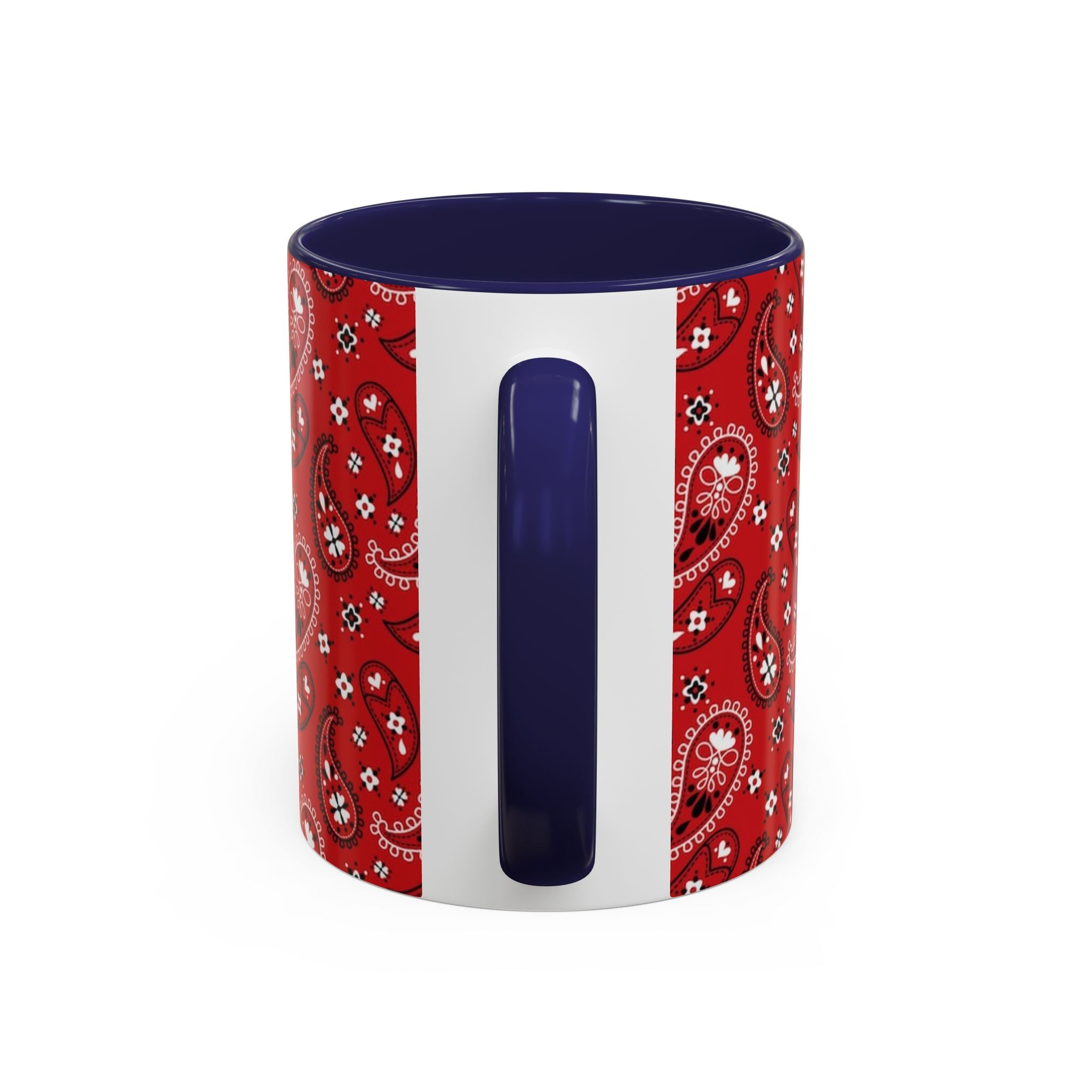 Cool Beans Mug | Red Bandana Coffee Cup, Hip-Hop Bean Graphic 11oz 15oz
