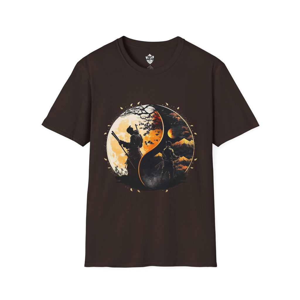 Sunset Warrior Unisex T-Shirt, Softstyle Tee, Graphic Tee, Casual Wear, Gift for Him/Her, Summer Fashion, Festival Top