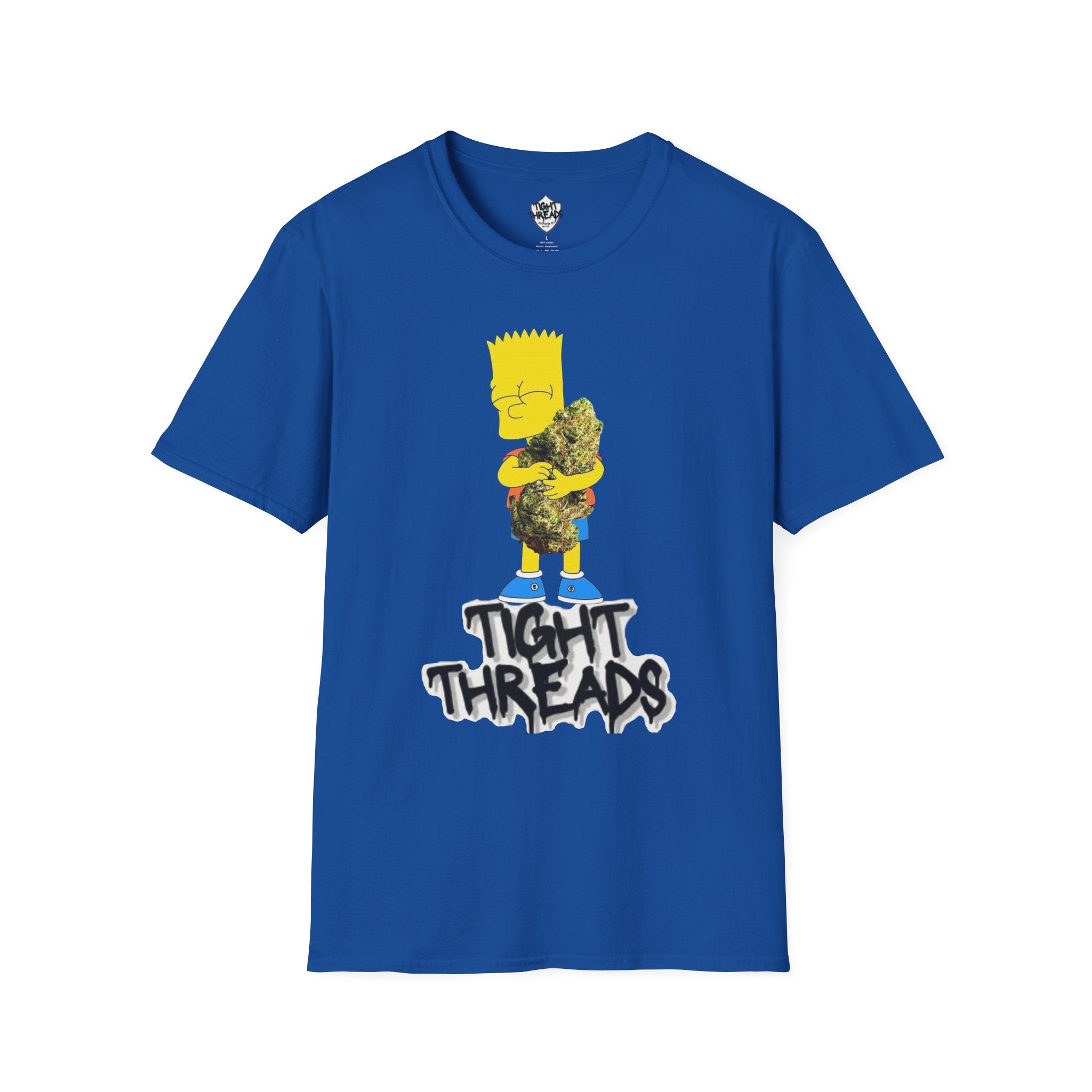 Bart Simpson and his Bud Graphic Tee, Casual Unisex T-Shirt for Everyday Wear, Perfect Gift for Fans, Outdoor Fun, Summer Style