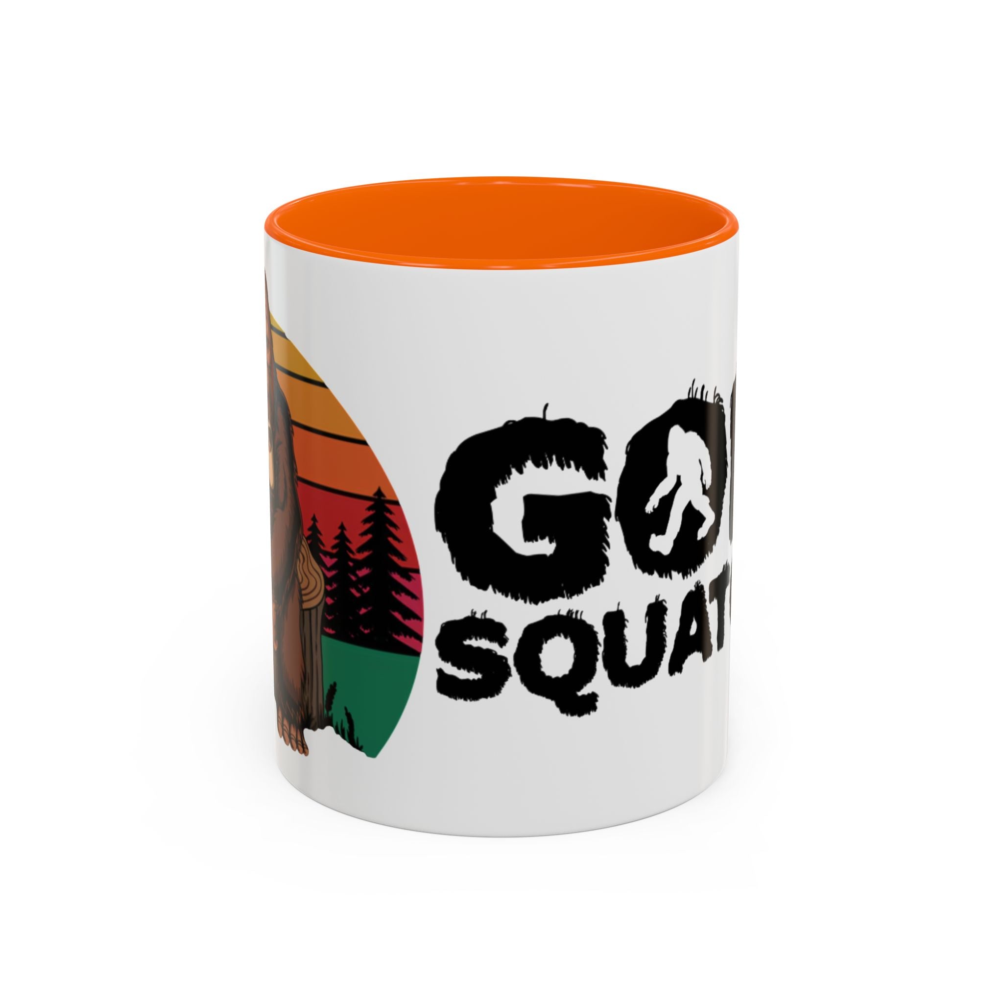 Gone Squatchin Bigfoot Coffee Mug | Accent 11oz 15oz