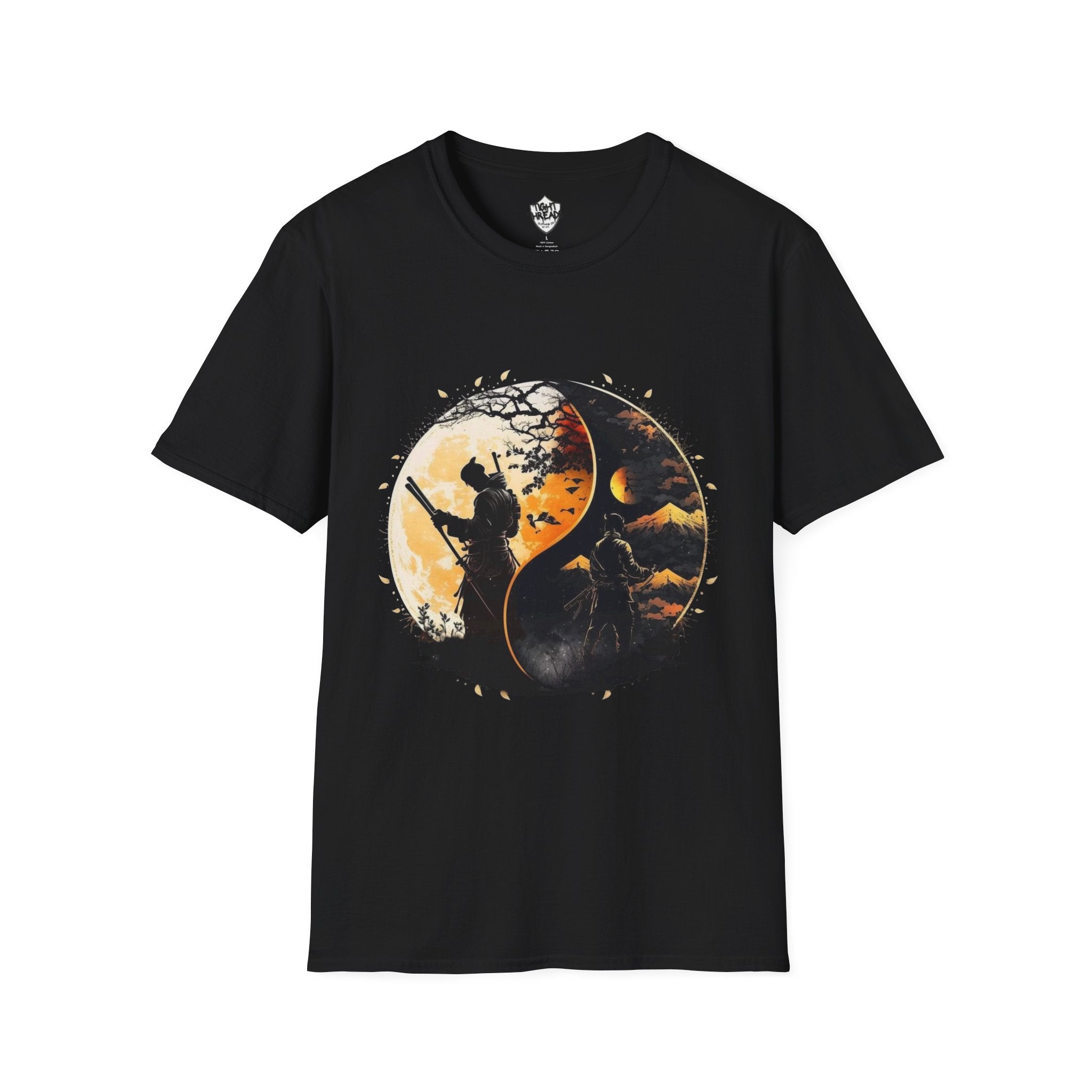 Sunset Warrior Unisex T-Shirt, Softstyle Tee, Graphic Tee, Casual Wear, Gift for Him/Her, Summer Fashion, Festival Top