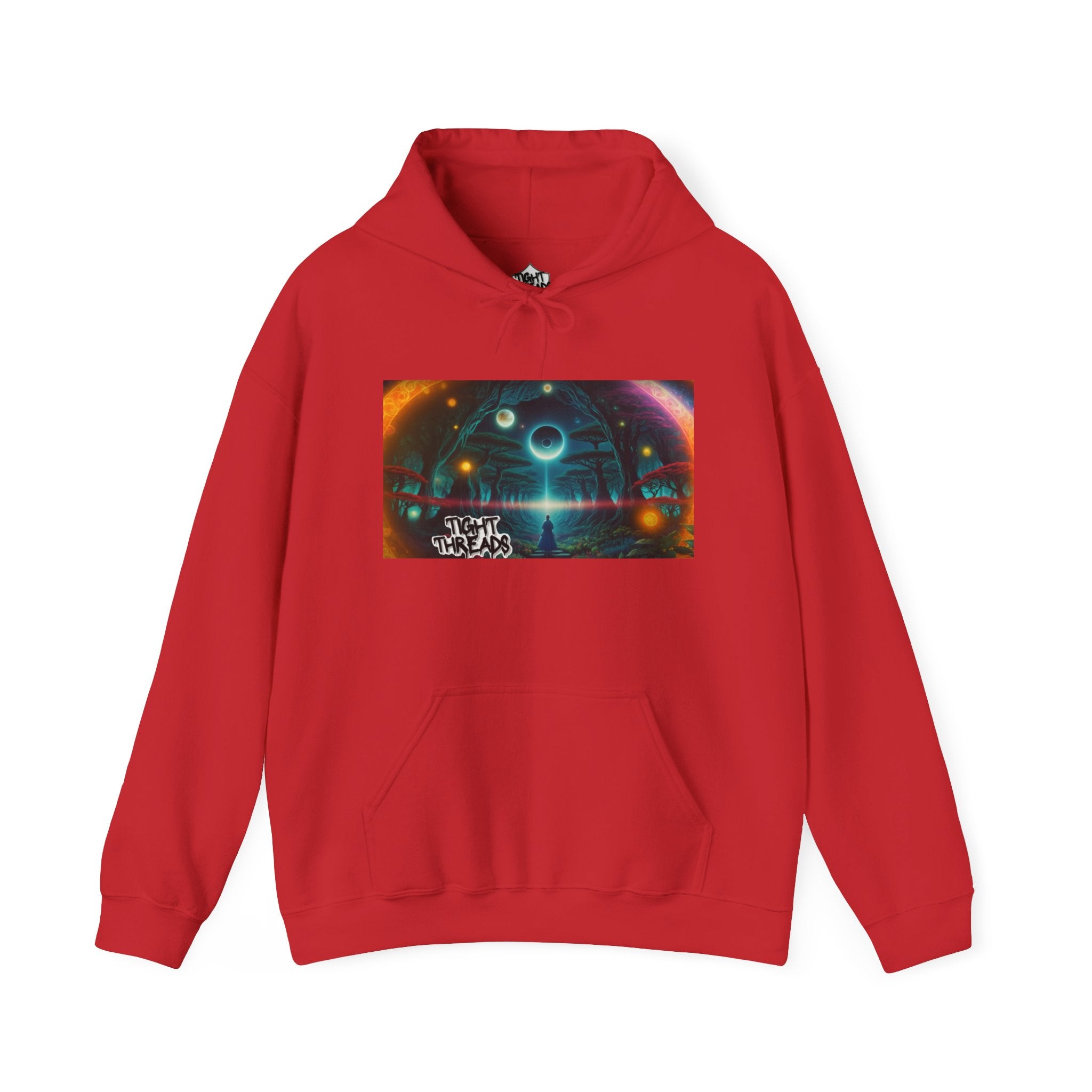 Galactic Dream Unisex Hooded Sweatshirt, Cosmic Art Hoodie, Stylish Casual Wear, Perfect for Sci-Fi Fans, Gift for Stargazers