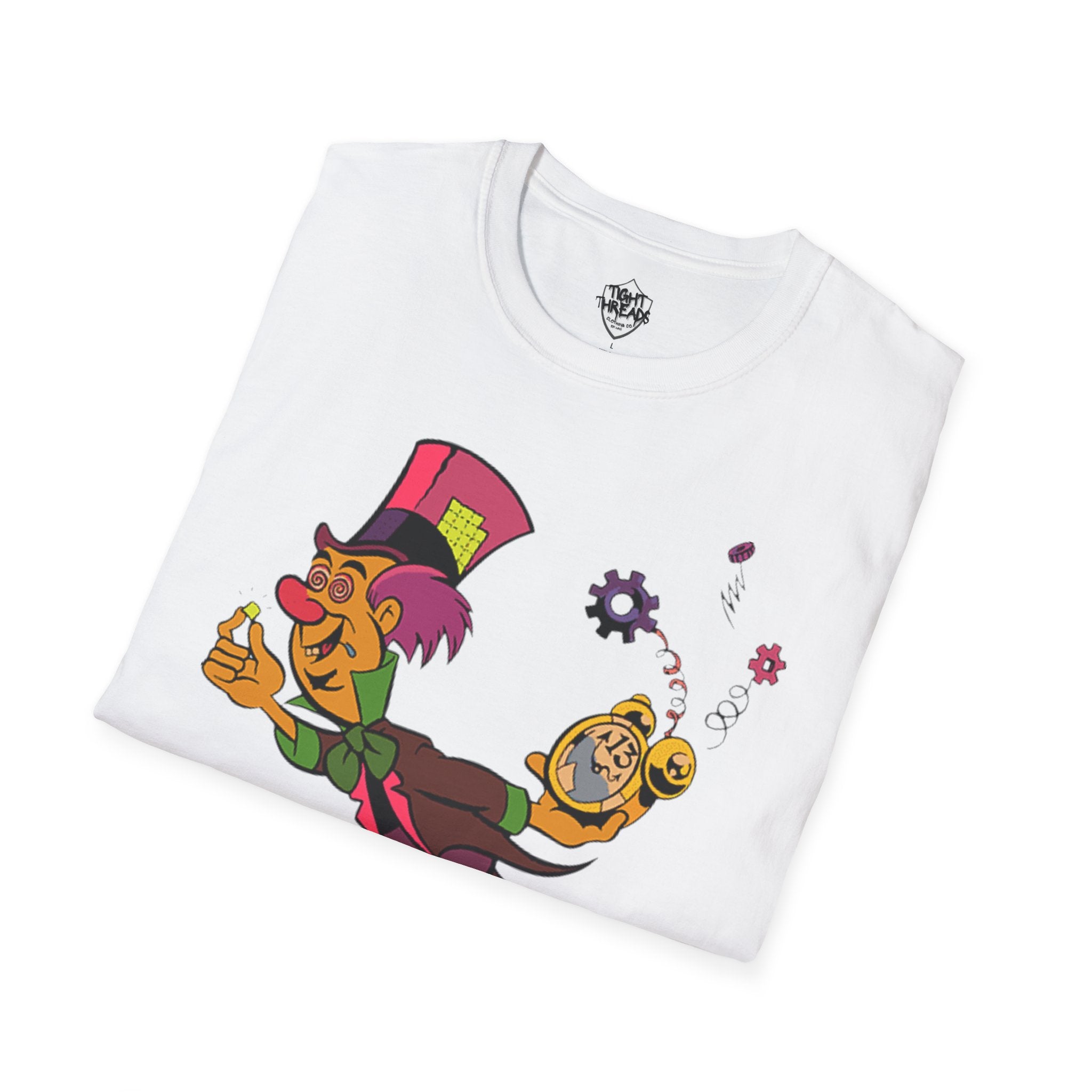 Mad Hatter Tea Party T-Shirt, Alice in Wonderland Shirt, Fun Unisex Tee, Playful Gift for Fans, Casual Wear