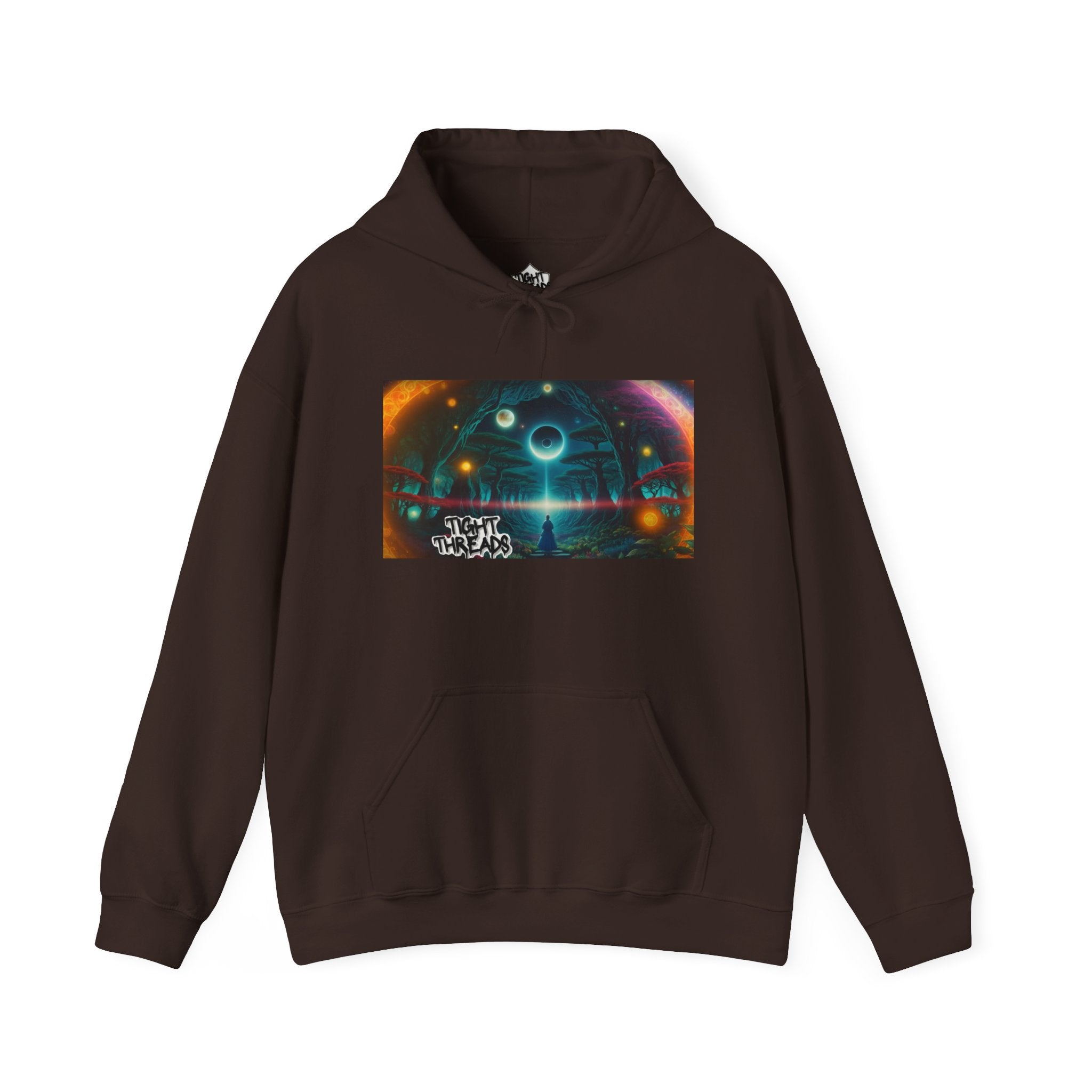 Galactic Dream Unisex Hooded Sweatshirt, Cosmic Art Hoodie, Stylish Casual Wear, Perfect for Sci-Fi Fans, Gift for Stargazers
