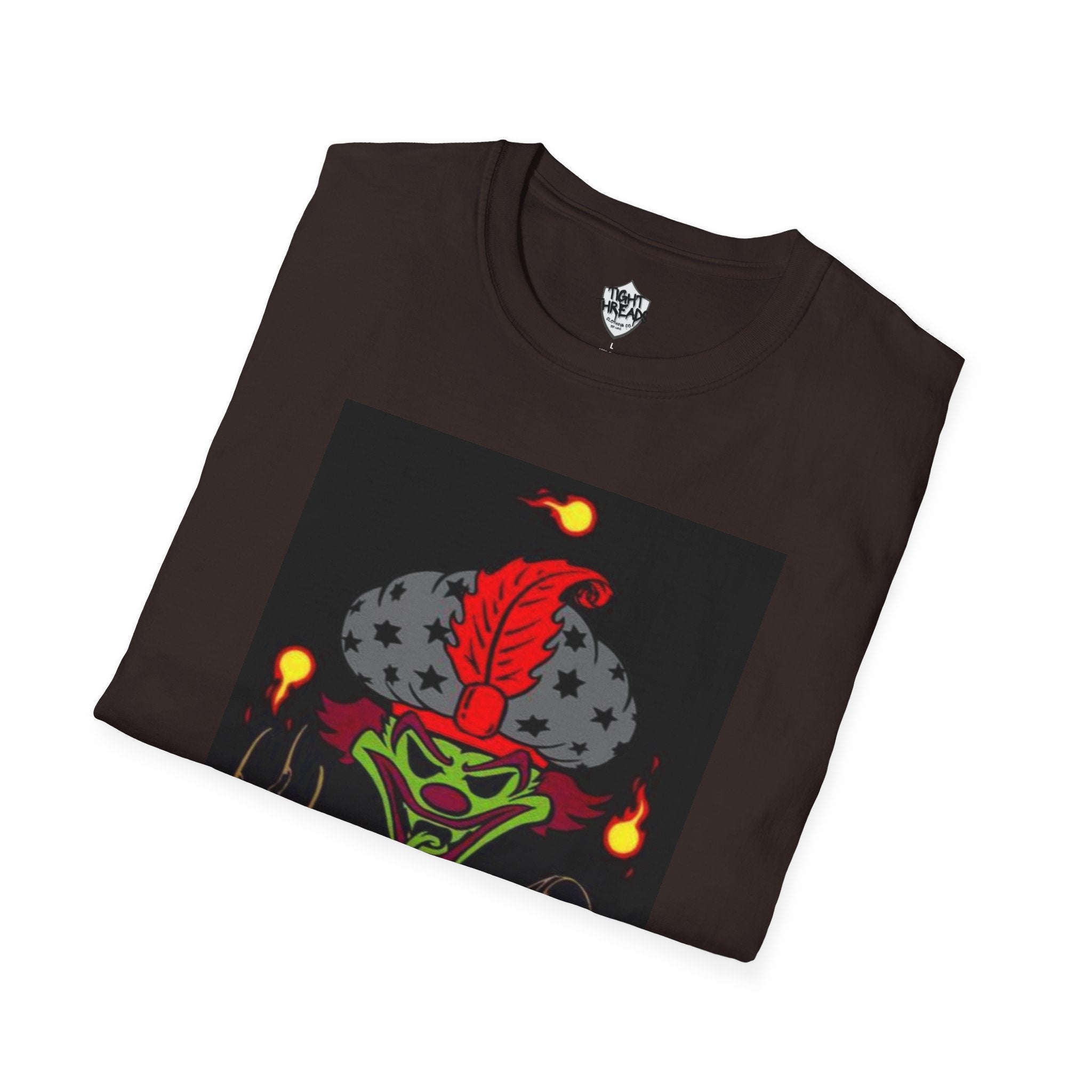 OG 6 Joker Card Merge ICP Graphic T-Shirt | Horror Carnival Juggalo Tee