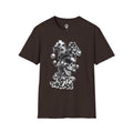Skull Jester Tee - Unisex Softstyle T-Shirt, Halloween Costume Tee, Graphic Tee, Funny Shirt, Unique Gift for Him/Her