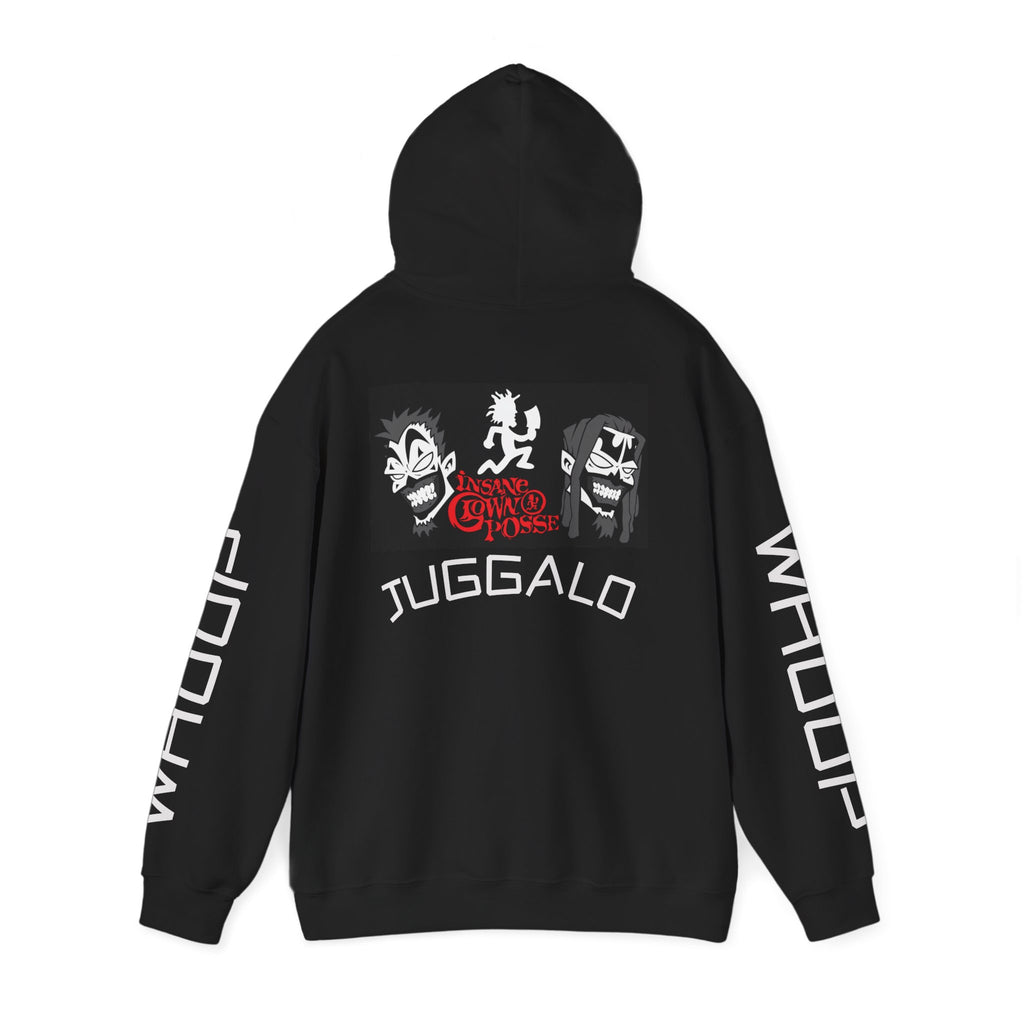 Juggalo Hoodie | Whoop Whoop sleeve graphic, Insane Clown Posse art