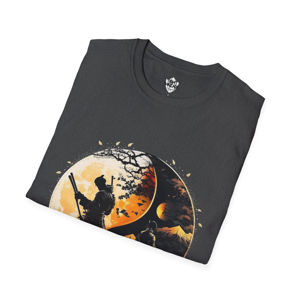 Sunset Warrior Unisex T-Shirt, Softstyle Tee, Graphic Tee, Casual Wear, Gift for Him/Her, Summer Fashion, Festival Top