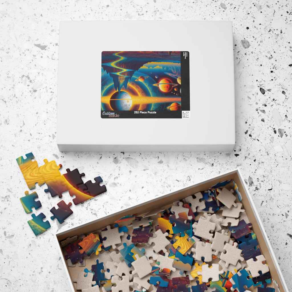 Cosmic Planetary Landscape Puzzle | Jigsaw Puzzle