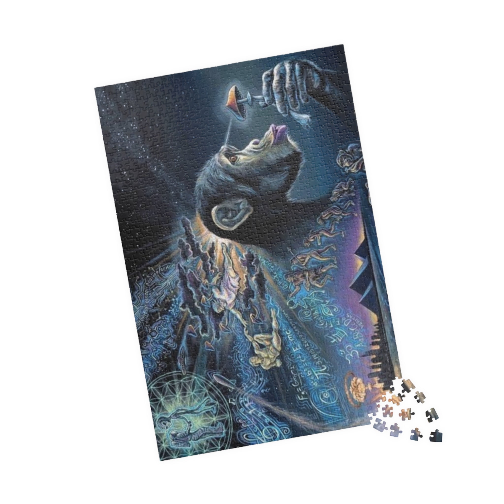 Surreal Chimp with Cocktail Puzzle | 520-1014 Piece Jigsaw