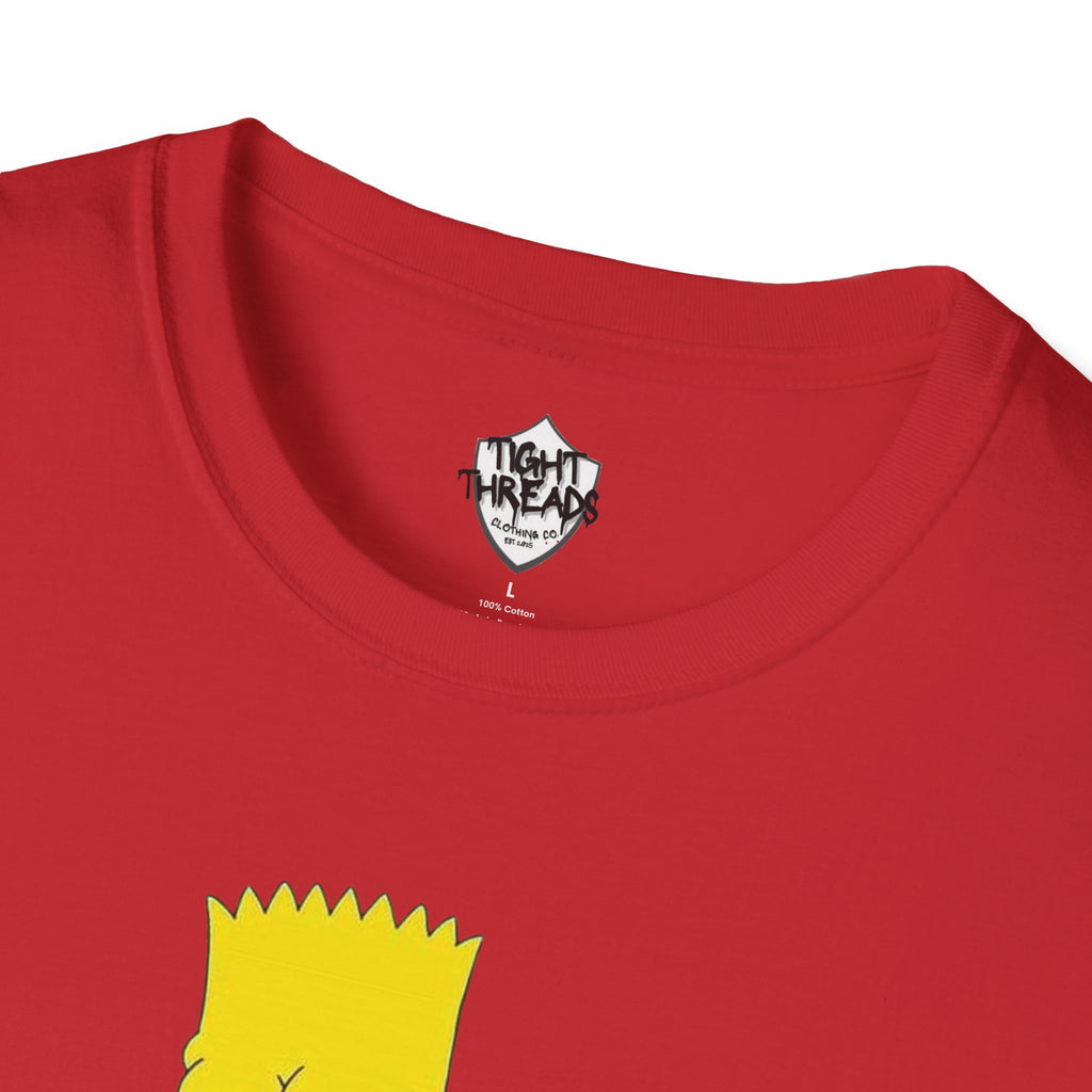 Bart Simpson and his Bud Graphic Tee, Casual Unisex T-Shirt for Everyday Wear, Perfect Gift for Fans, Outdoor Fun, Summer Style