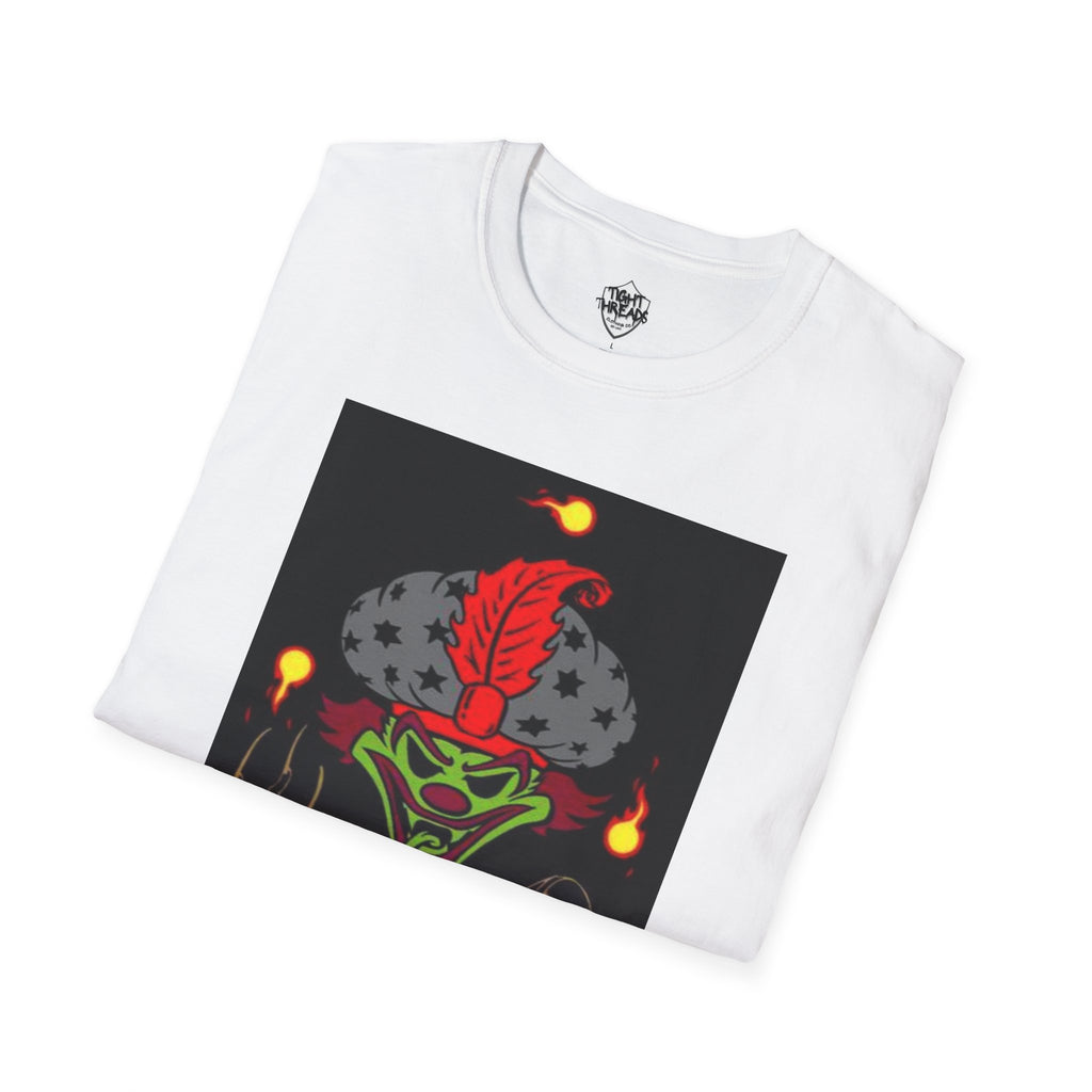 OG 6 Joker Card Merge ICP Graphic T-Shirt | Horror Carnival Juggalo Tee