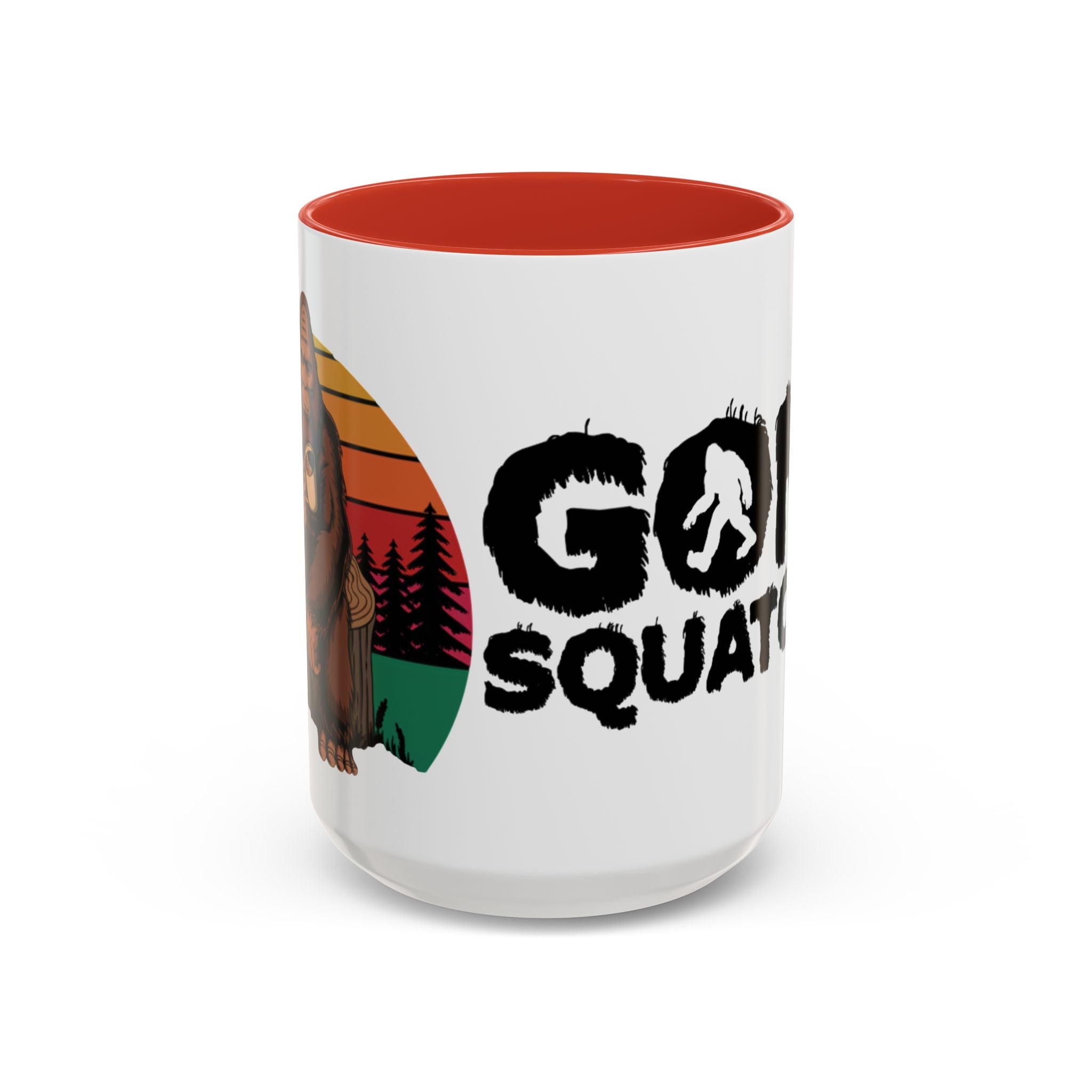 Gone Squatchin Bigfoot Coffee Mug | Accent 11oz 15oz