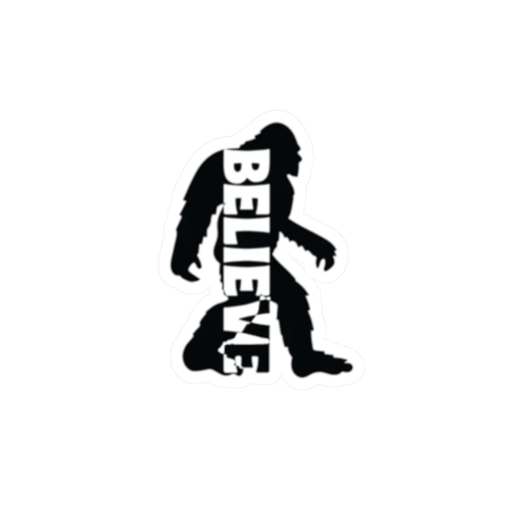 Bigfoot Believe Sticker | Kiss-Cut Sticker