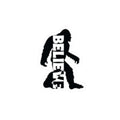 Bigfoot Believe Sticker | Kiss-Cut Sticker