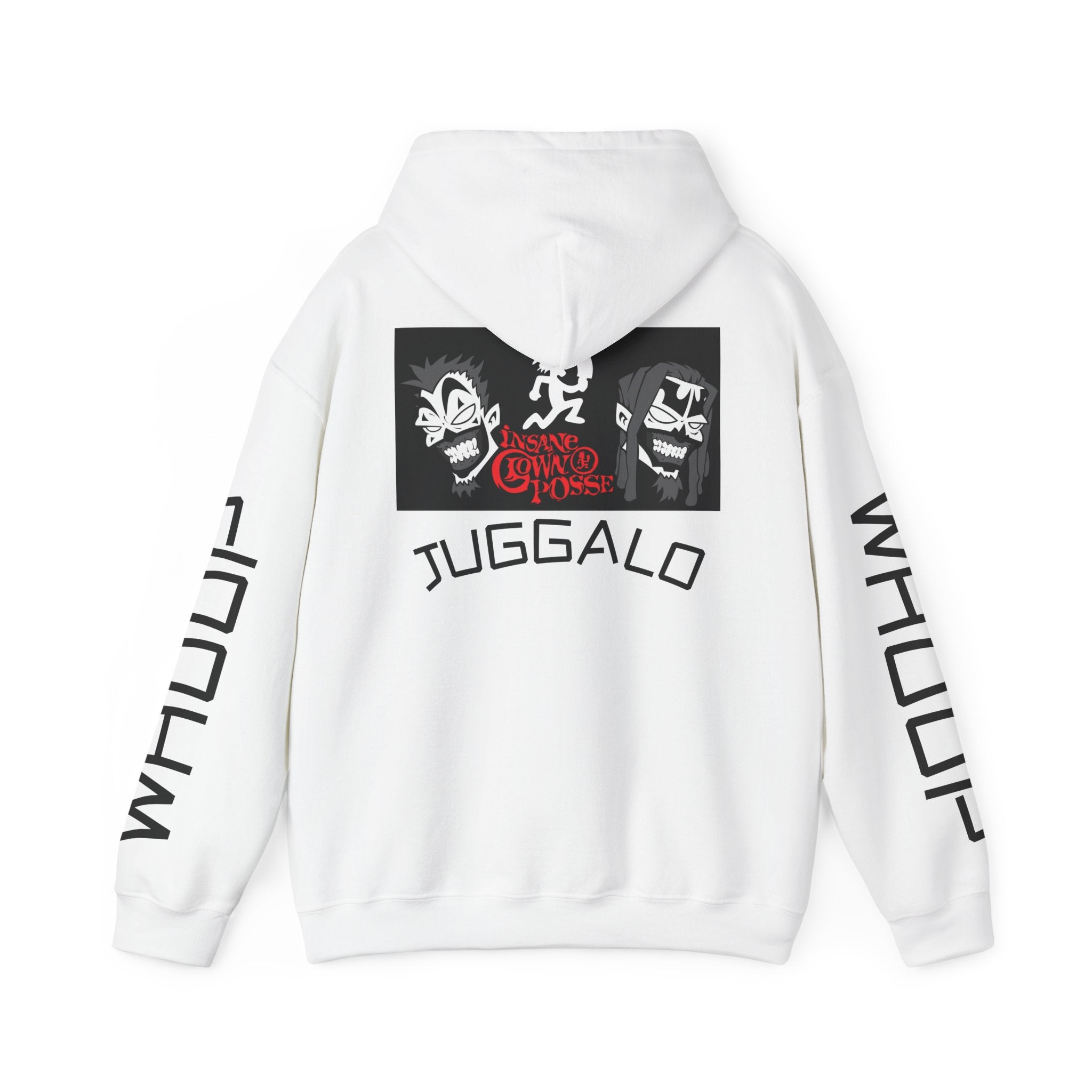 Juggalo Hoodie | Whoop Whoop sleeve graphic, Insane Clown Posse art