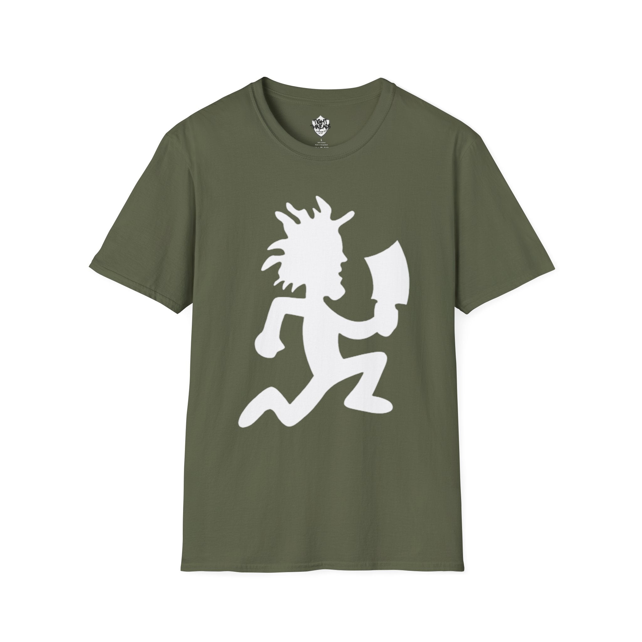 White Hatchet-Man T-Shirt | Hatchet-Man Design