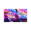 Rick and Morty Sci-Fi Cartoon Duo Sticker | Kiss-Cut Sticker