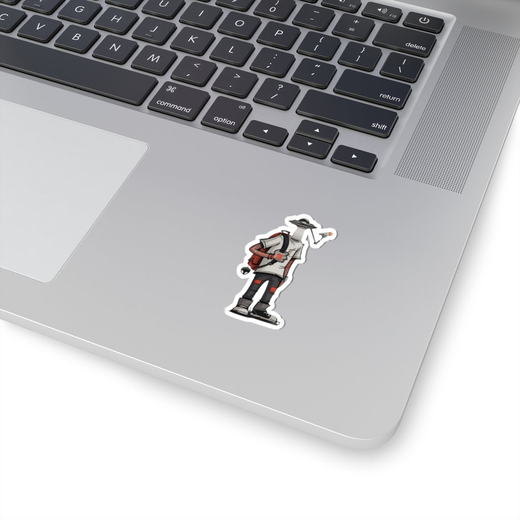 Alien Vibe Stickers, Cool Laptop Decals, Outdoor Gear, Water Bottle Decor, Quirky Gift Ideas, Fun Alien Stickers