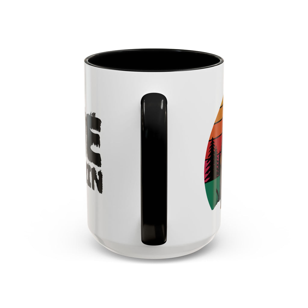 Gone Squatchin Bigfoot Coffee Mug | Accent 11oz 15oz