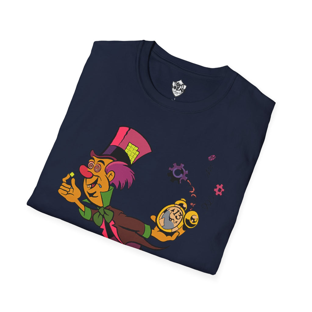 Mad Hatter Tea Party T-Shirt, Alice in Wonderland Shirt, Fun Unisex Tee, Playful Gift for Fans, Casual Wear