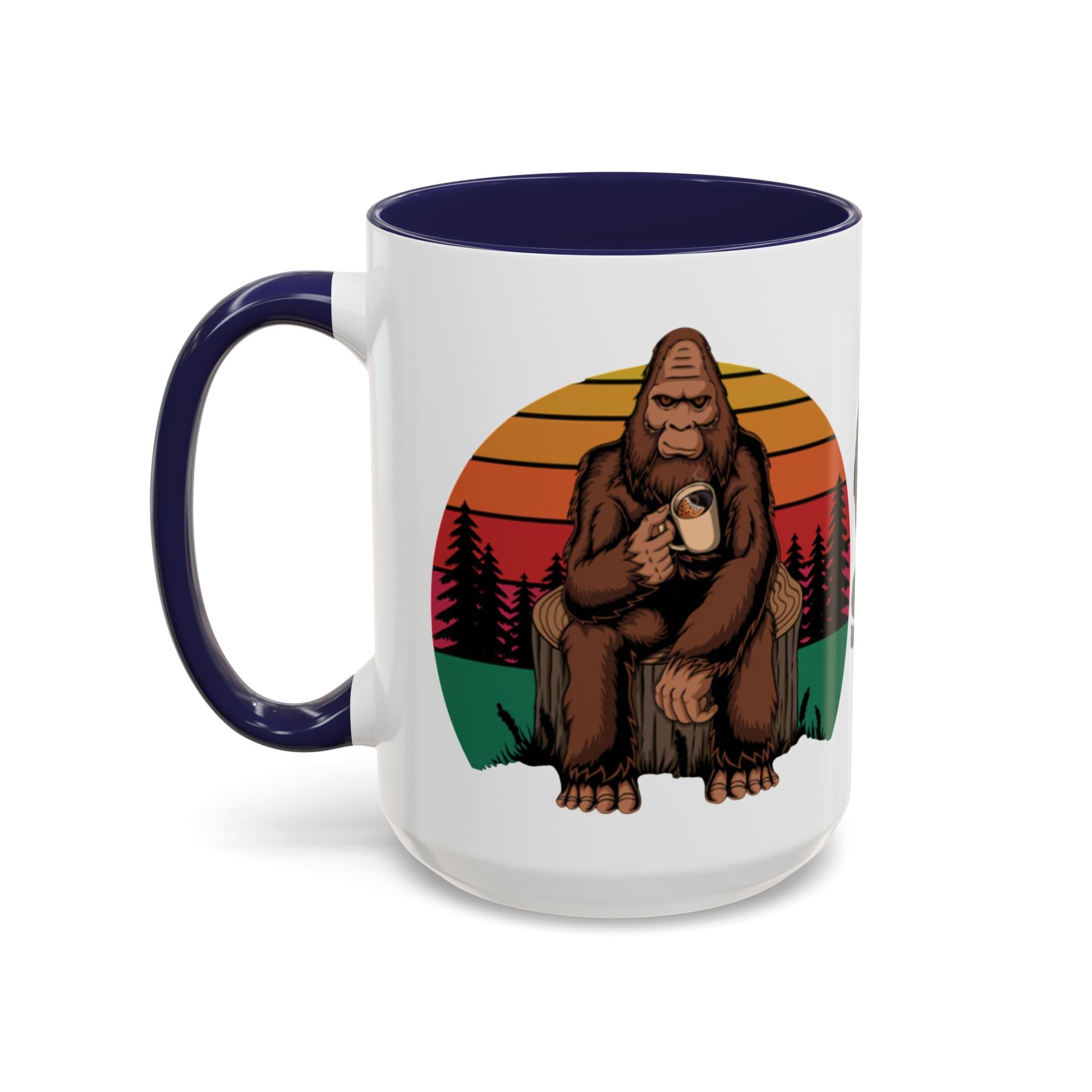 Gone Squatchin Bigfoot Coffee Mug | Accent 11oz 15oz