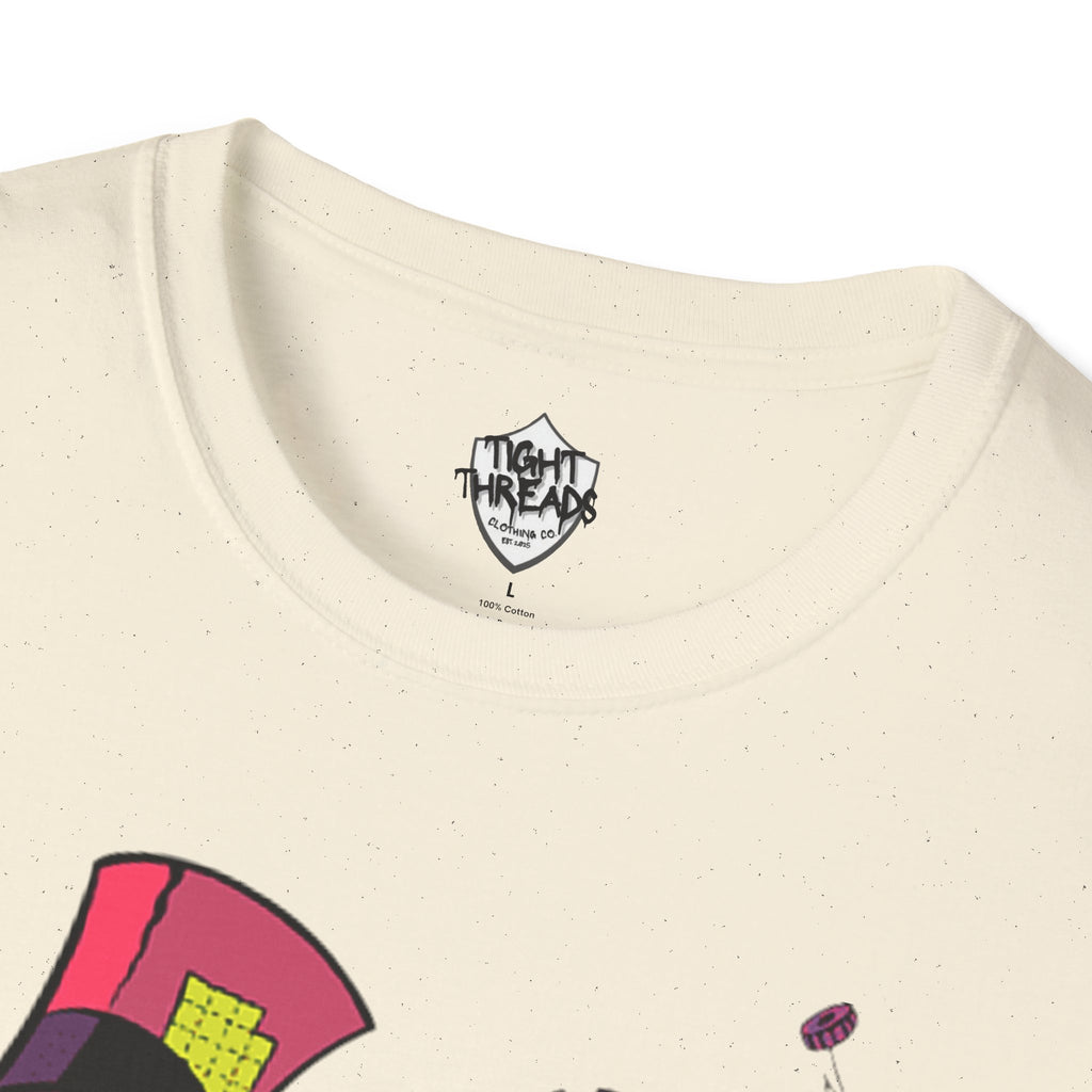 Mad Hatter Tea Party T-Shirt, Alice in Wonderland Shirt, Fun Unisex Tee, Playful Gift for Fans, Casual Wear