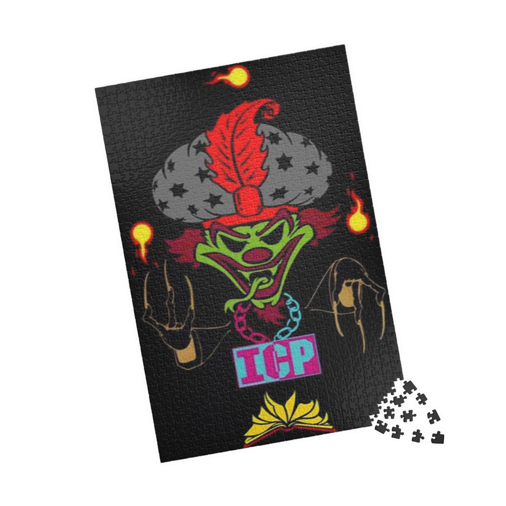 OG 6 Joker Card Merge ICP Juggalo Puzzle | 520-Piece Colorful Horror Jigsaw