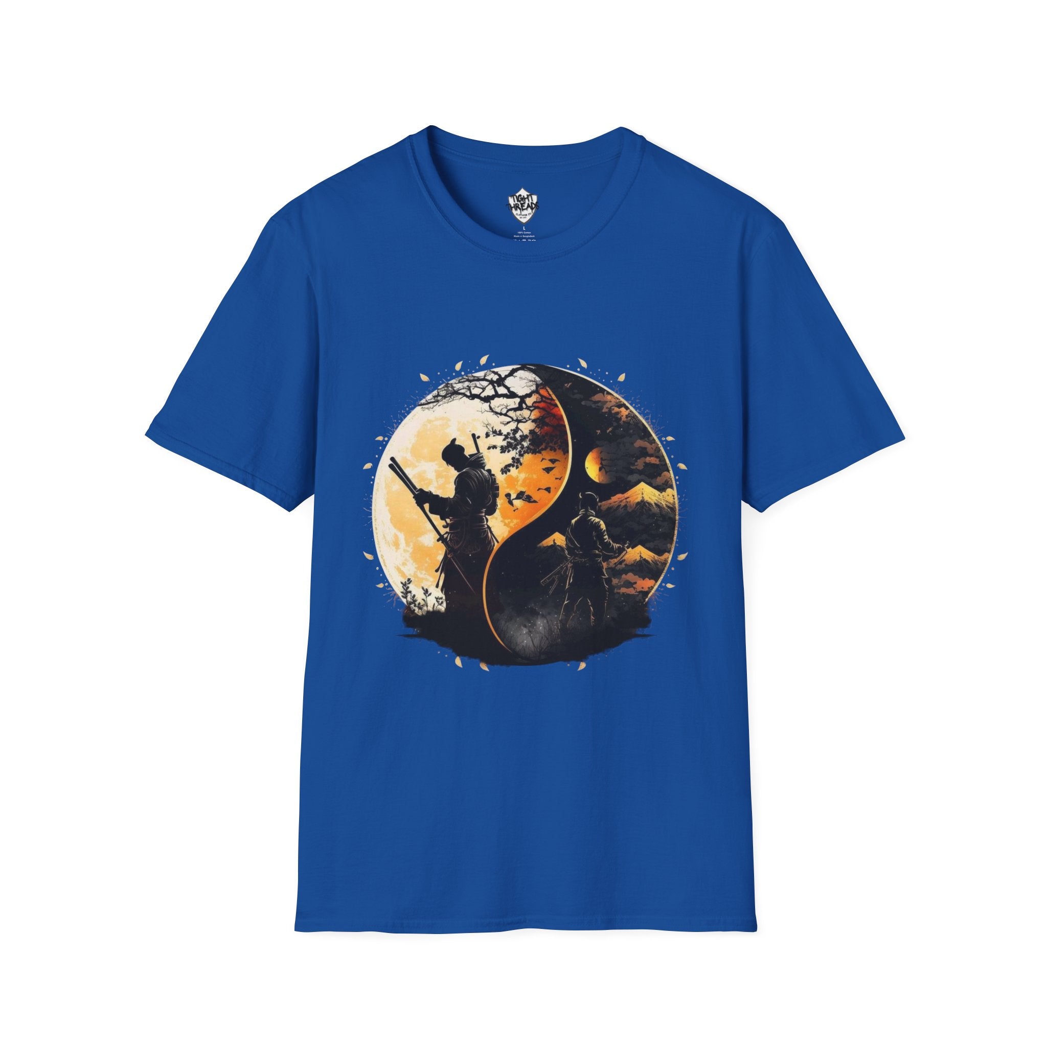 Sunset Warrior Unisex T-Shirt, Softstyle Tee, Graphic Tee, Casual Wear, Gift for Him/Her, Summer Fashion, Festival Top