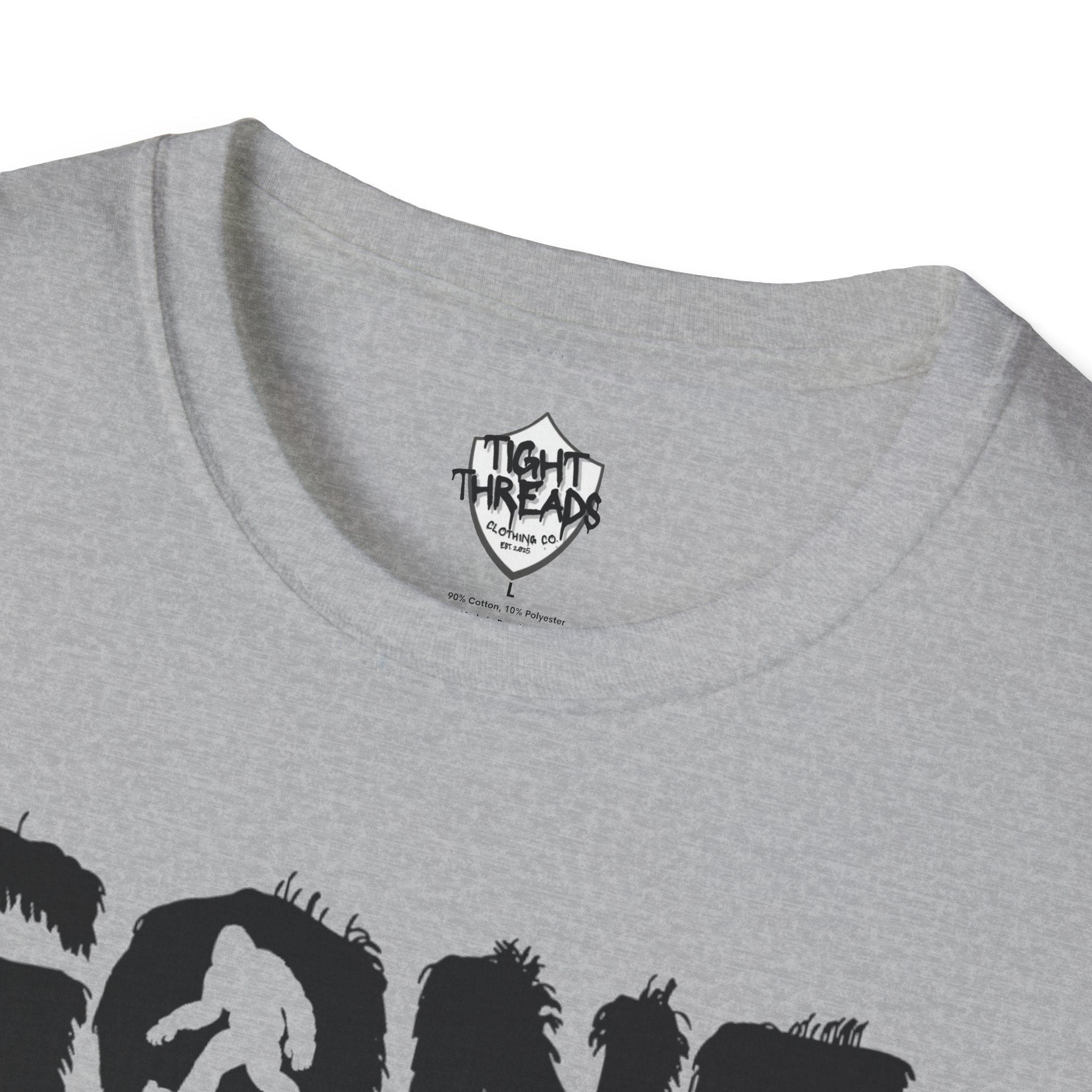 Gone Squatchin Bigfoot Graphic T-Shirt | Sasquatch Illustration