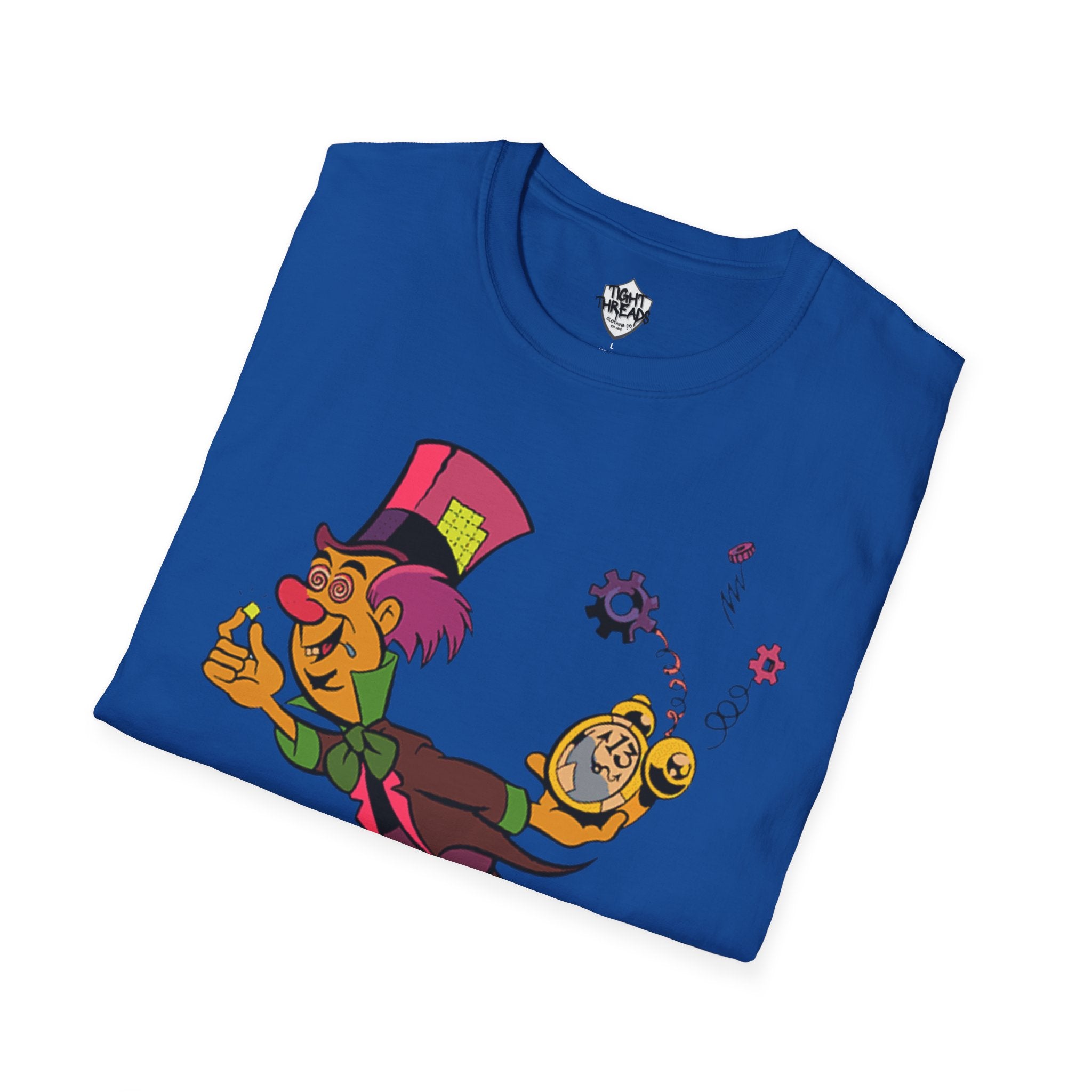 Mad Hatter Tea Party T-Shirt, Alice in Wonderland Shirt, Fun Unisex Tee, Playful Gift for Fans, Casual Wear
