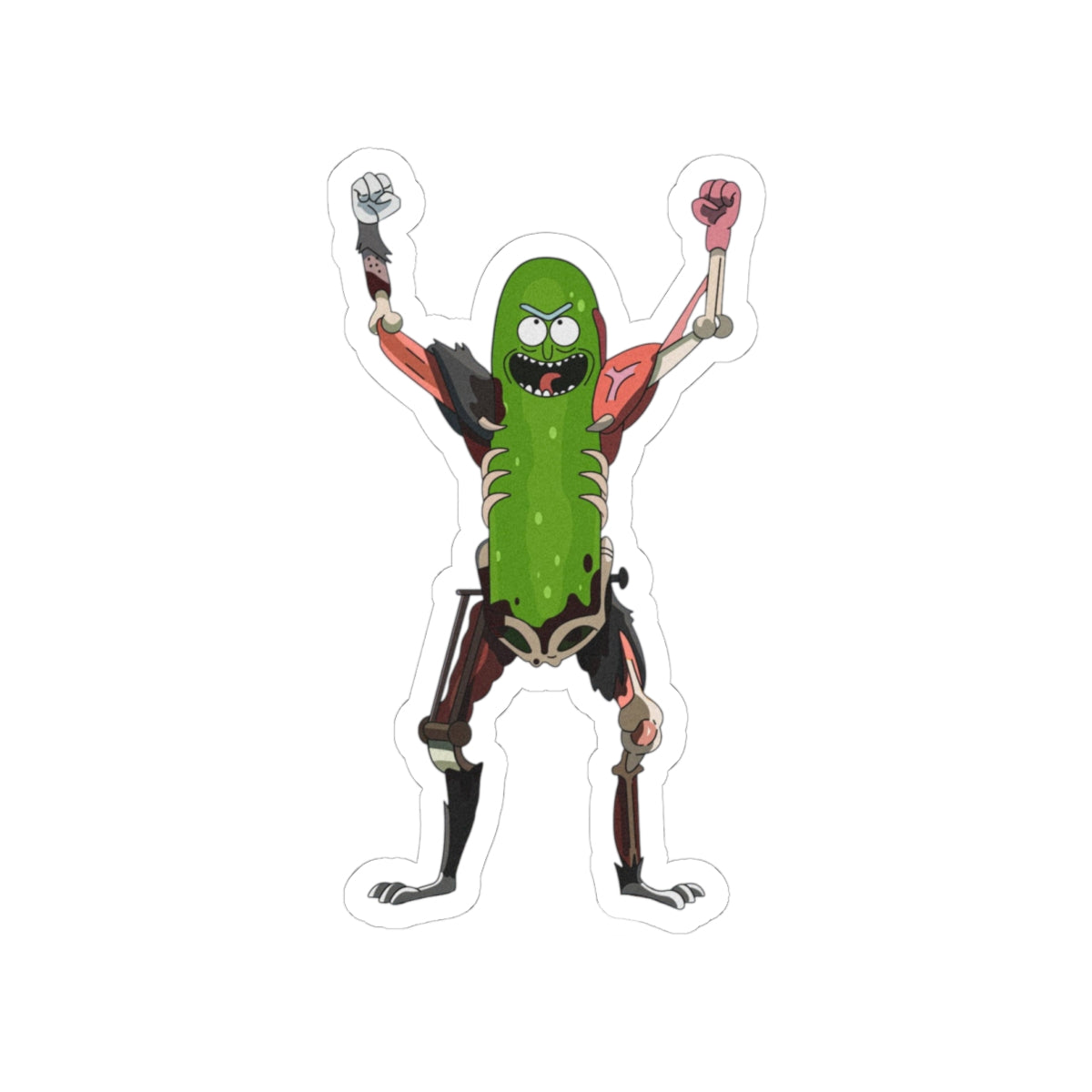 Pickle Rick Sticker | Kiss-Cut Sticker