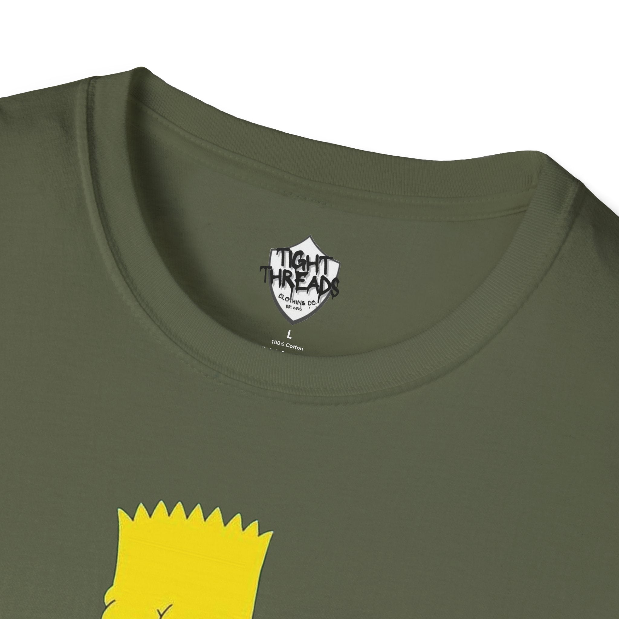 Bart Simpson and his Bud Graphic Tee, Casual Unisex T-Shirt for Everyday Wear, Perfect Gift for Fans, Outdoor Fun, Summer Style