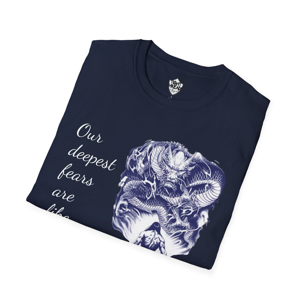 Unisex T-Shirt, Inner Alchemy, Dragon Quote Tee, Graphic Tee, Spiritual Shirt, Inspirational Clothing