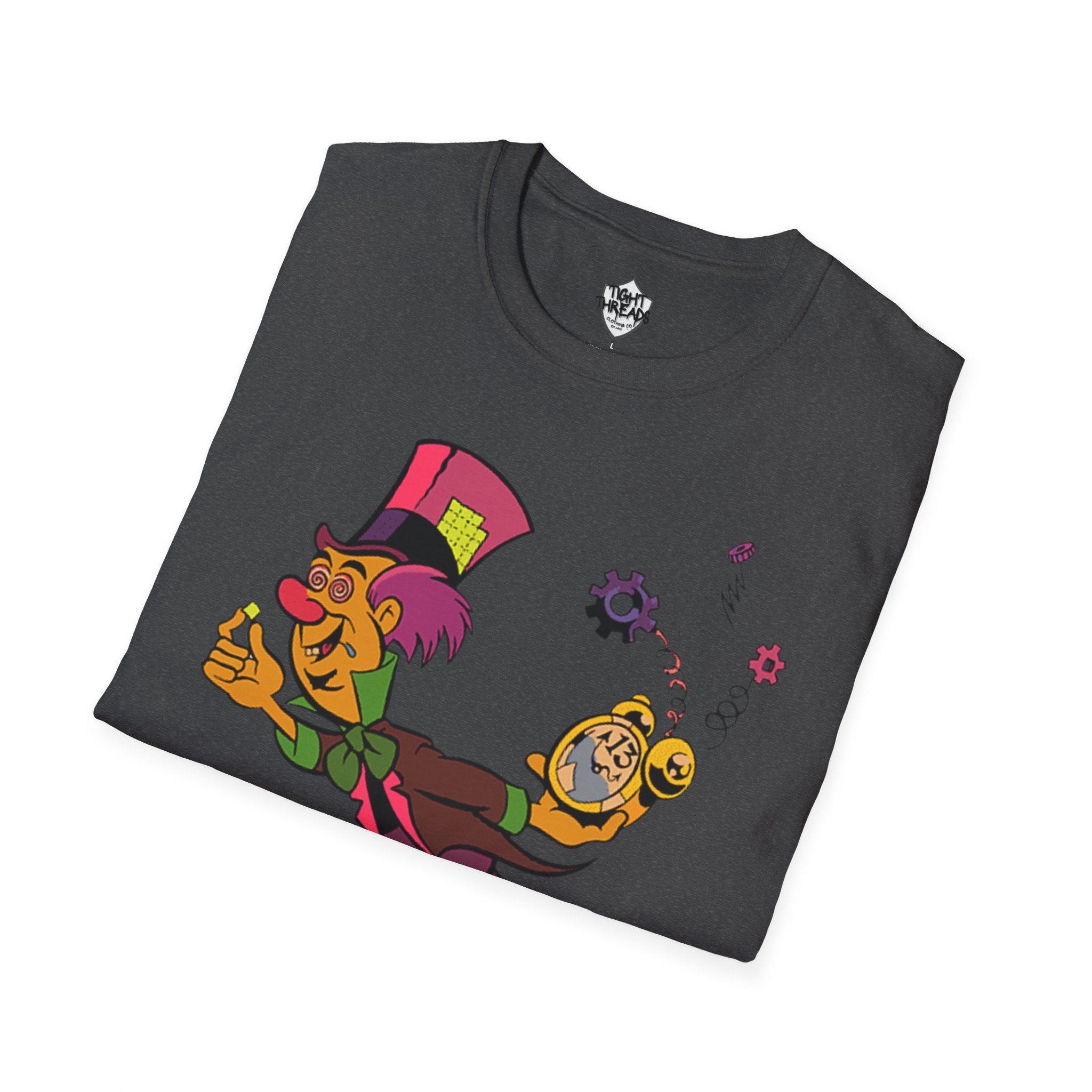 Mad Hatter Tea Party T-Shirt, Alice in Wonderland Shirt, Fun Unisex Tee, Playful Gift for Fans, Casual Wear